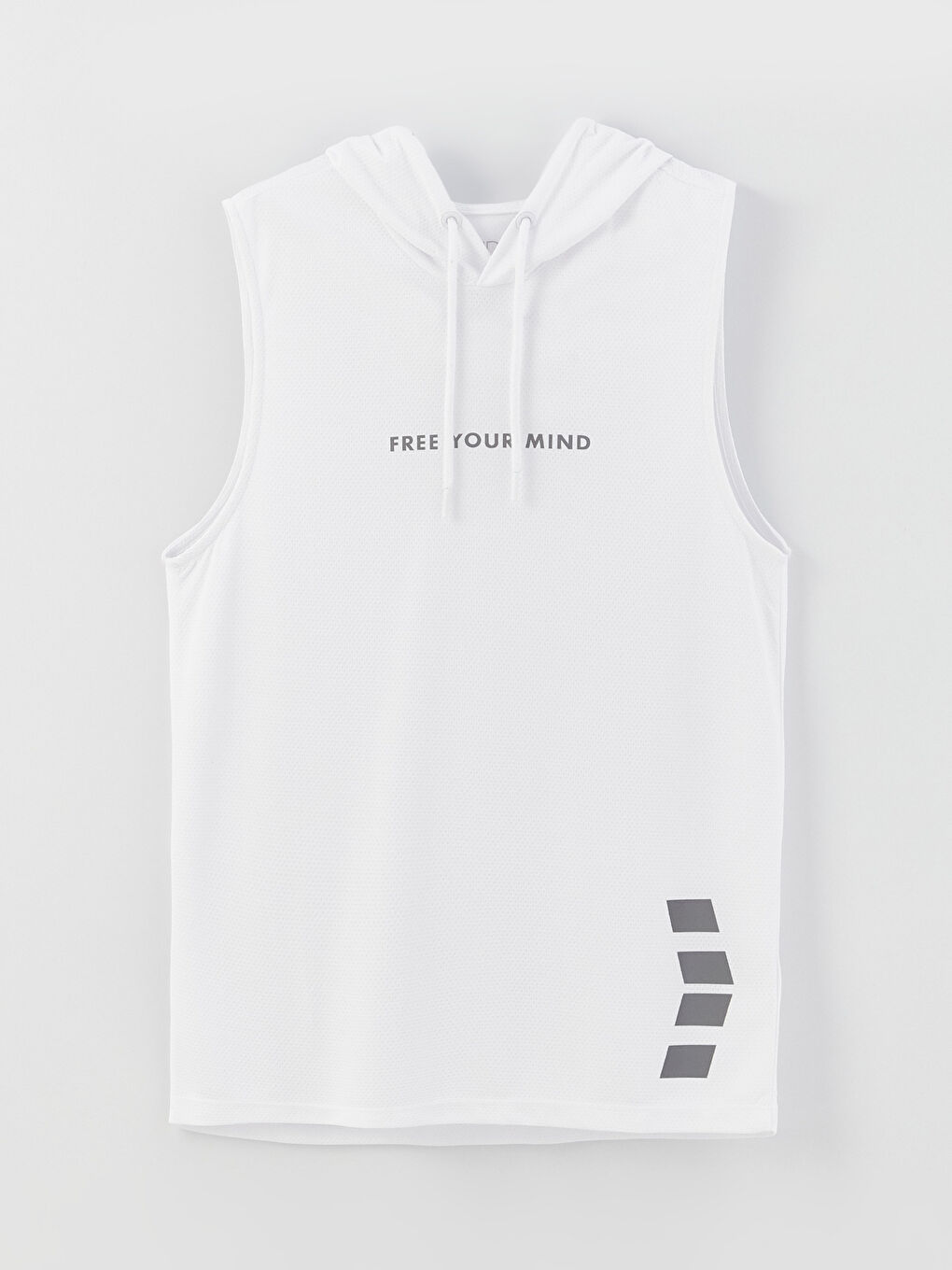XSIDE ACTIVE Hooded Printed Men's Sleeveless T-Shirt -S3EG62Z8-KE8