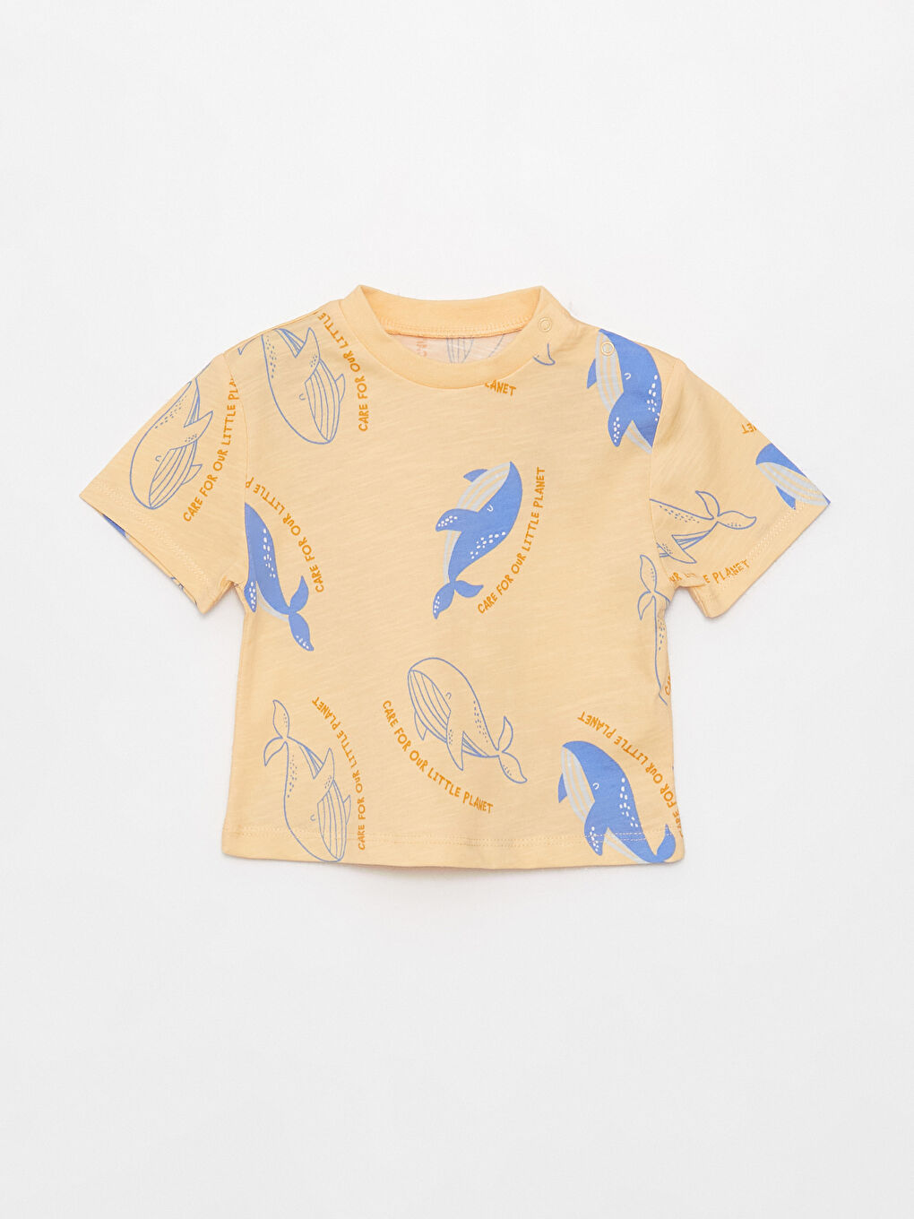 Tricou cu Guler Rotund și Șorturi pentru Bebeluși Băieți, Pachet de 2-1