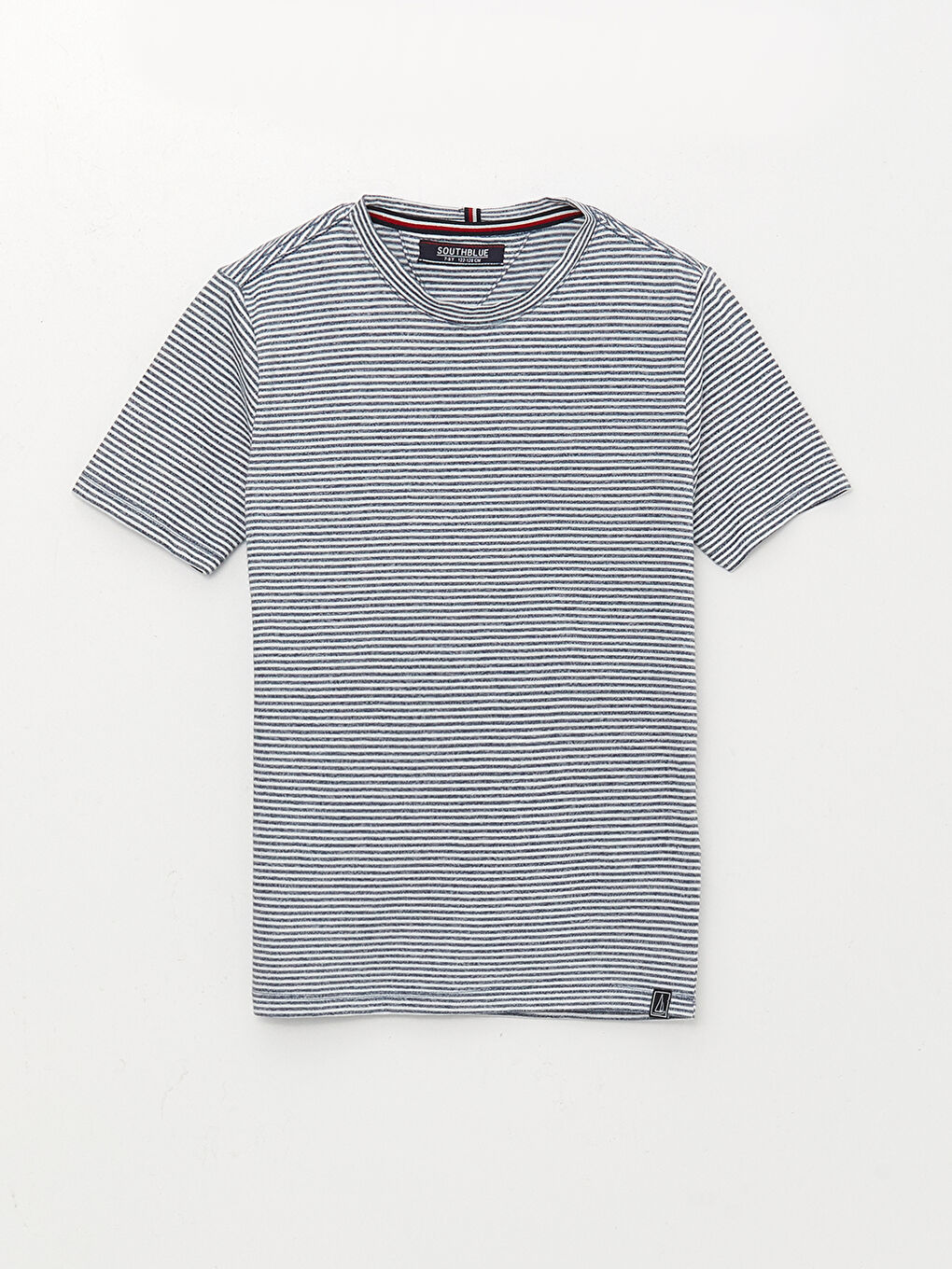 Crew Neck Striped Short Sleeve Boys' T-Shirt