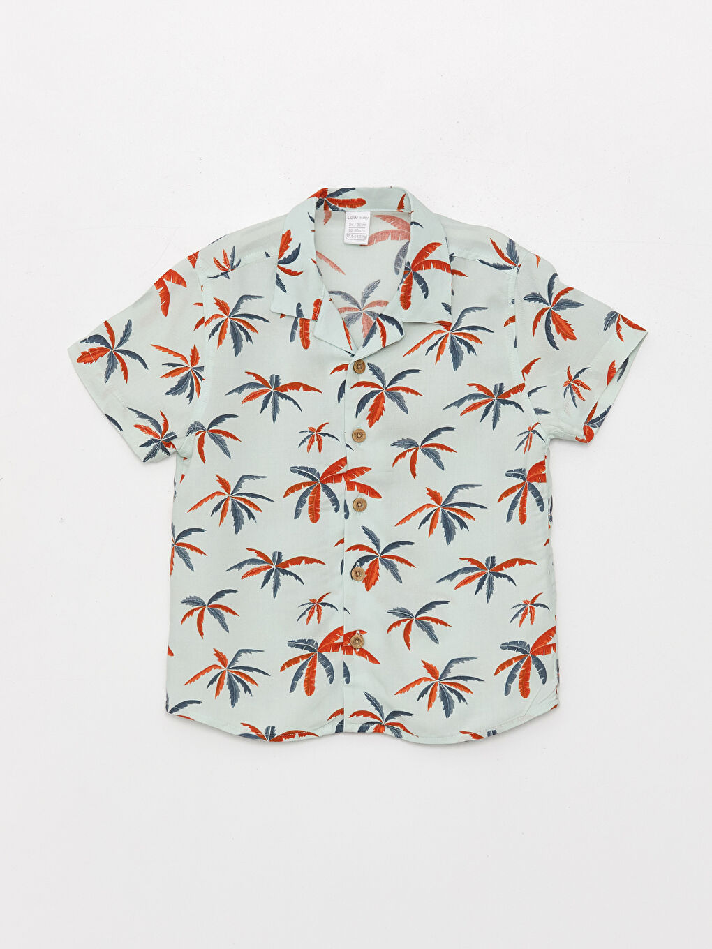 Short Sleeve Printed Baby Boy Shirt