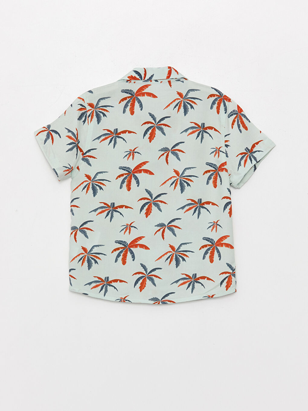Short Sleeve Printed Baby Boy Shirt-1