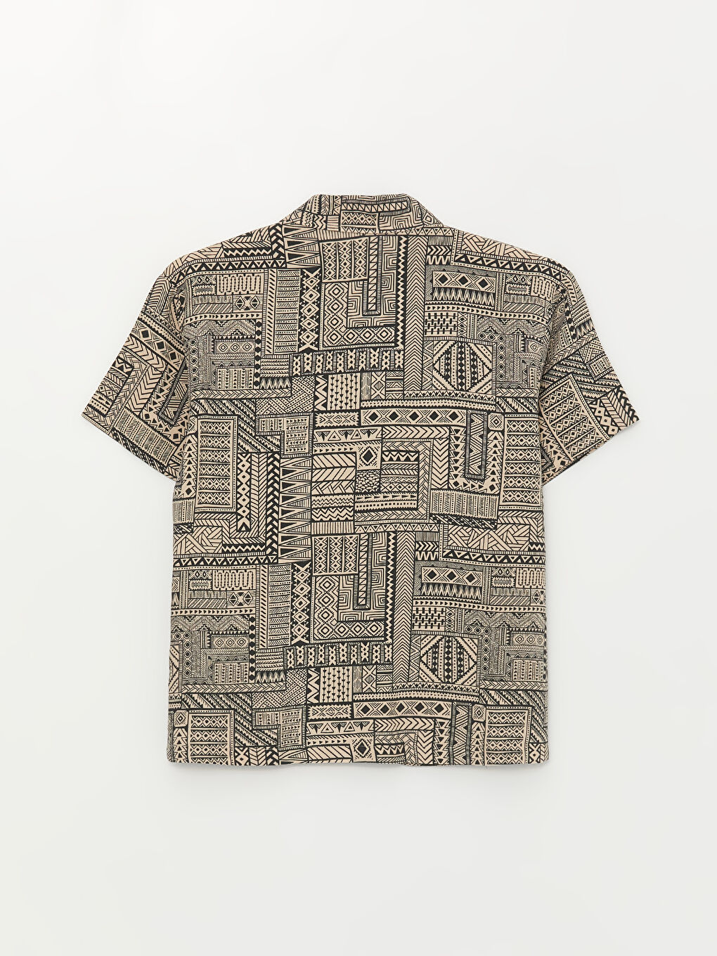 Relaxed Fit Patterned Boys' Shirt -S3EJ35Z4-FXP