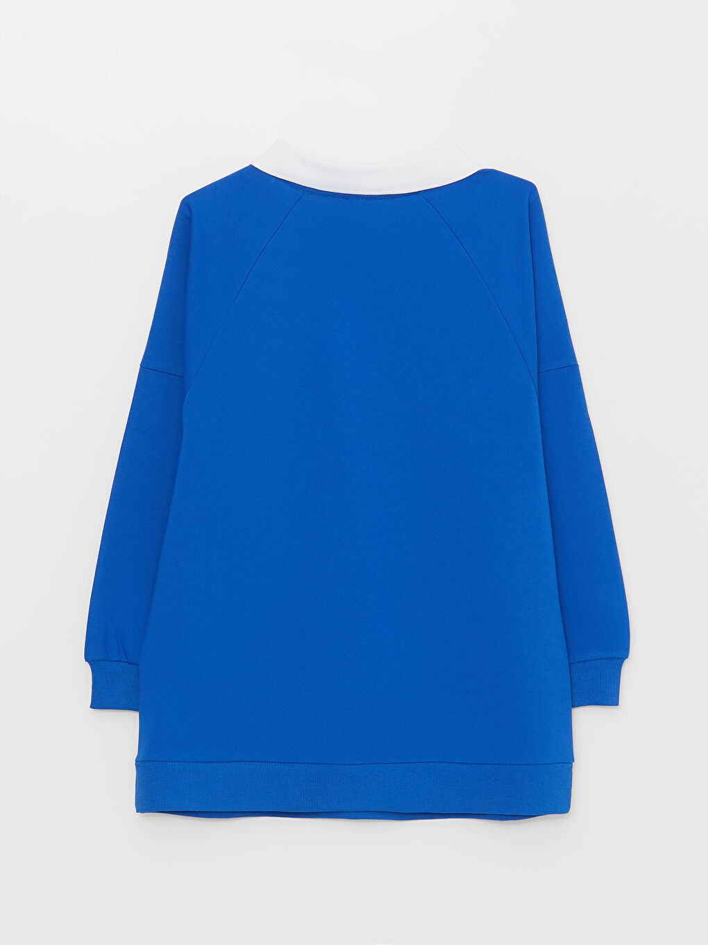 Baskılı Uzun Kollu Oversize Kadın Gömlek Tunik-6