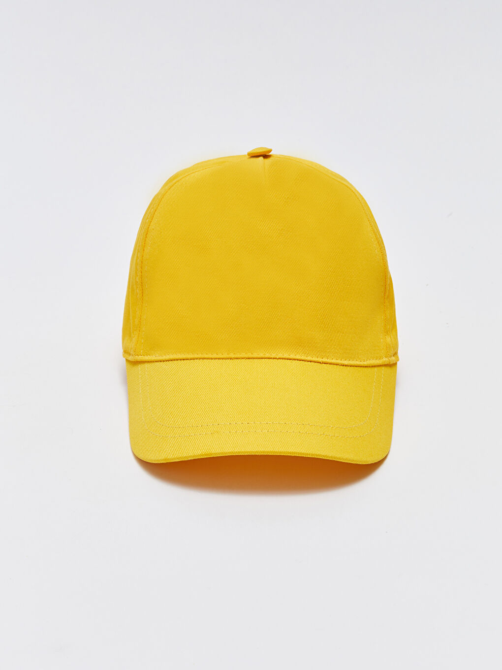 Sarı Düz Erkek Kep Şapka-3
