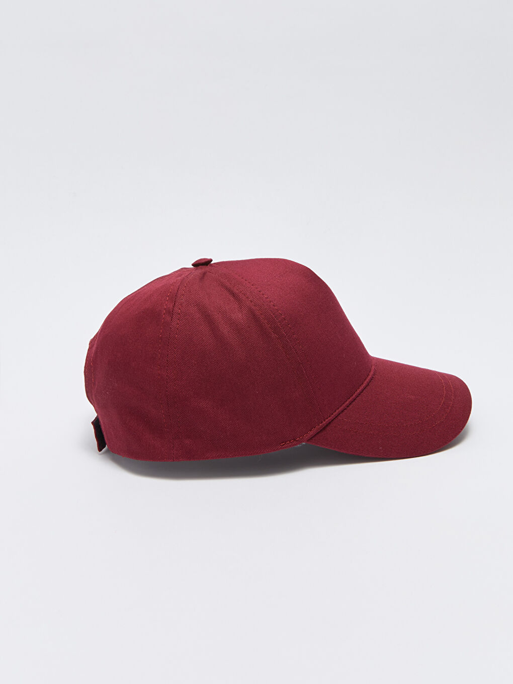 LCW ECO Bordo Erkek Düz Kep Şapka - 4