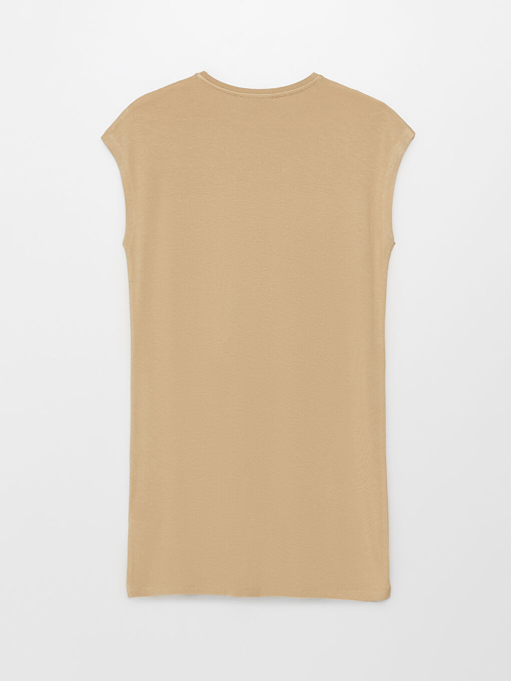 LCW Modest Women's Crew Neck Straight Sleeveless Tunic -S3EJ66Z8-SFQ