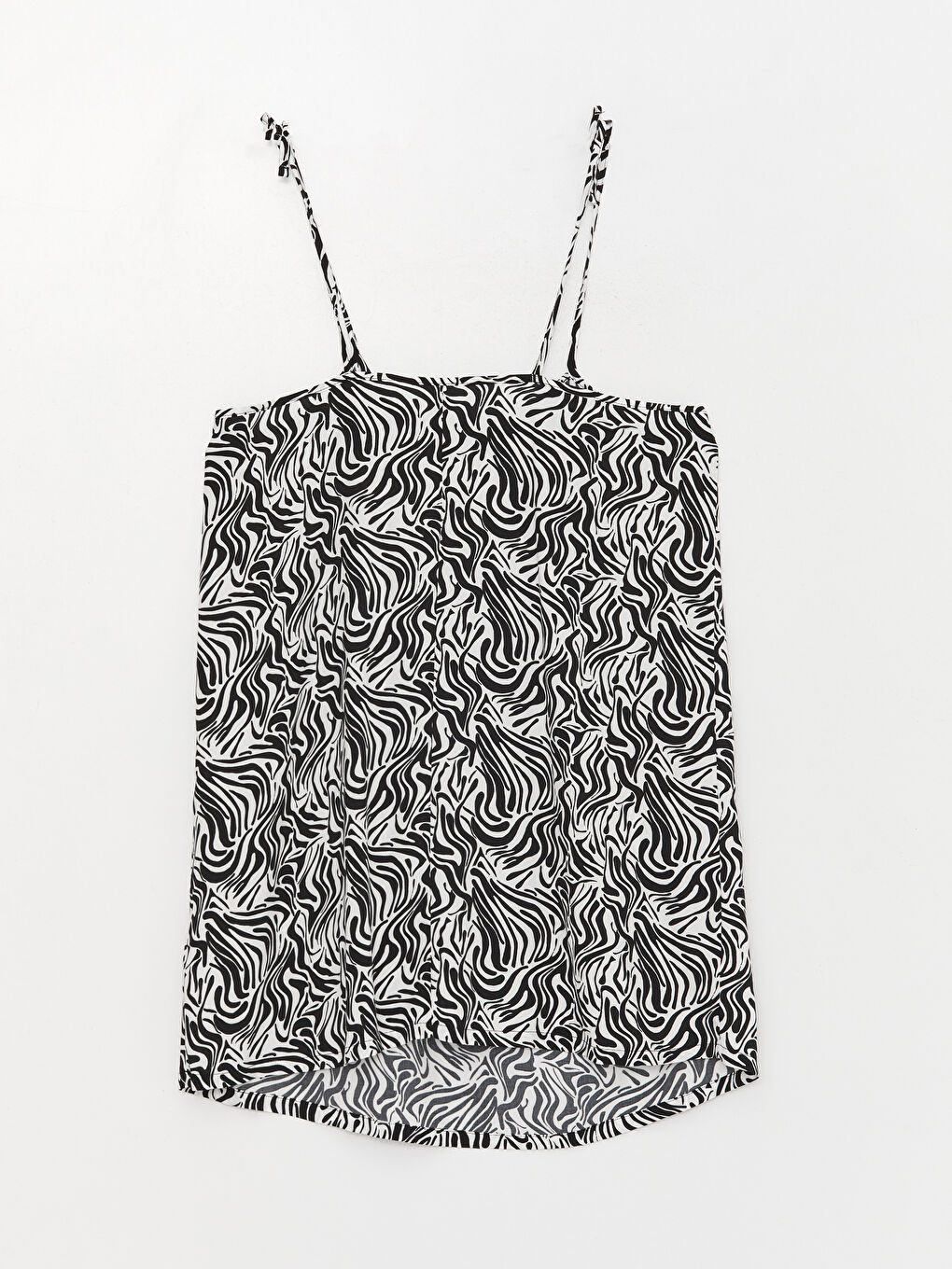 U Neck Patterned Strap Women's Beach Dress -S3EJ81Z8-LQJ