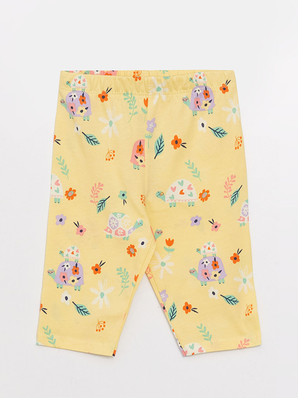 Set de pijama pentru Bebeluși Fete cu Guler Rotund și Mânecă Scurtă Imprimat-2