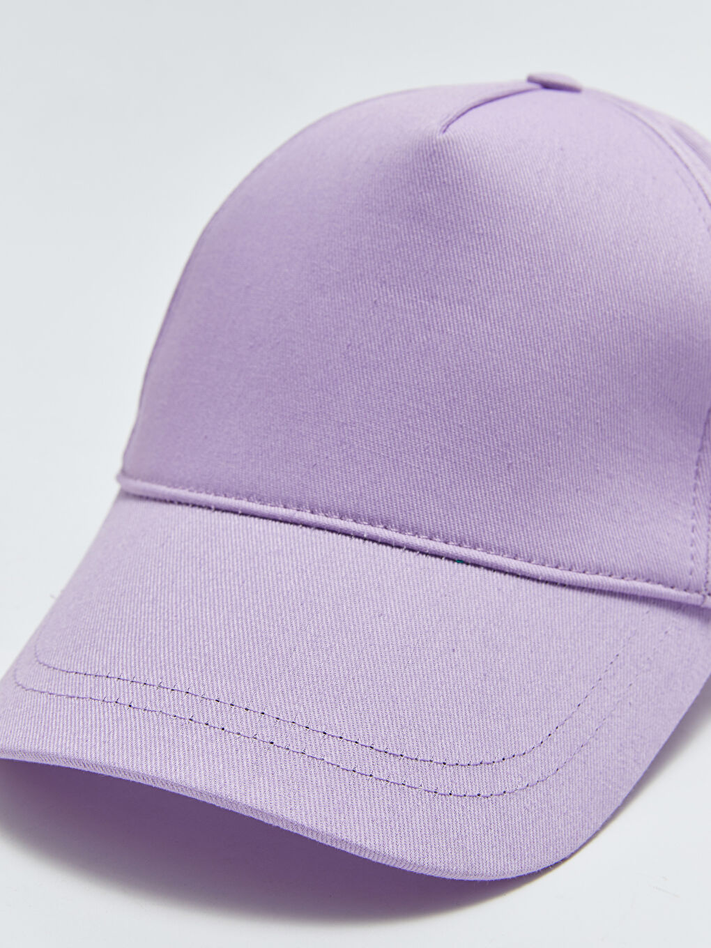 Lila Düz Erkek Kep Şapka-2