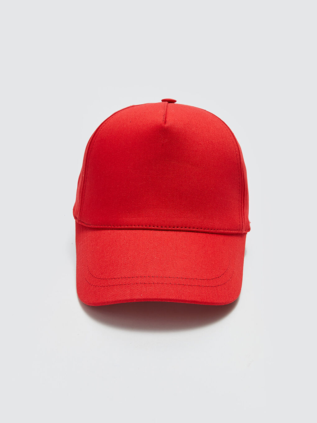 Kırmızı Düz Erkek Kep Şapka-2