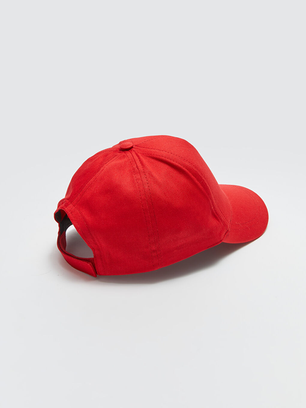 Kırmızı Düz Erkek Kep Şapka-5