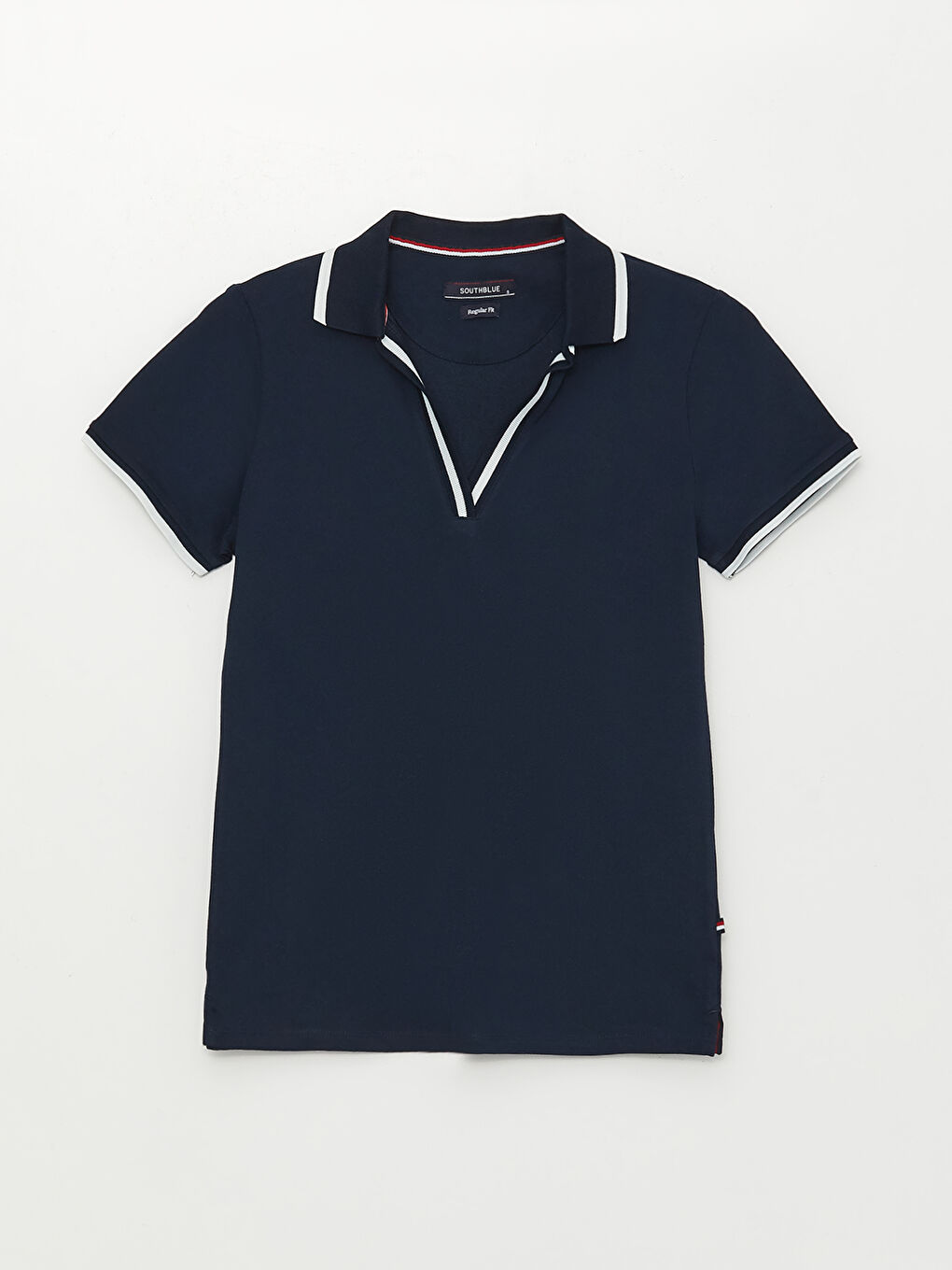 LCWAIKIKI Basic Rollkragen Schlicht Kurzarm T-Shirt für Damen -S3EK43Z8-DWP