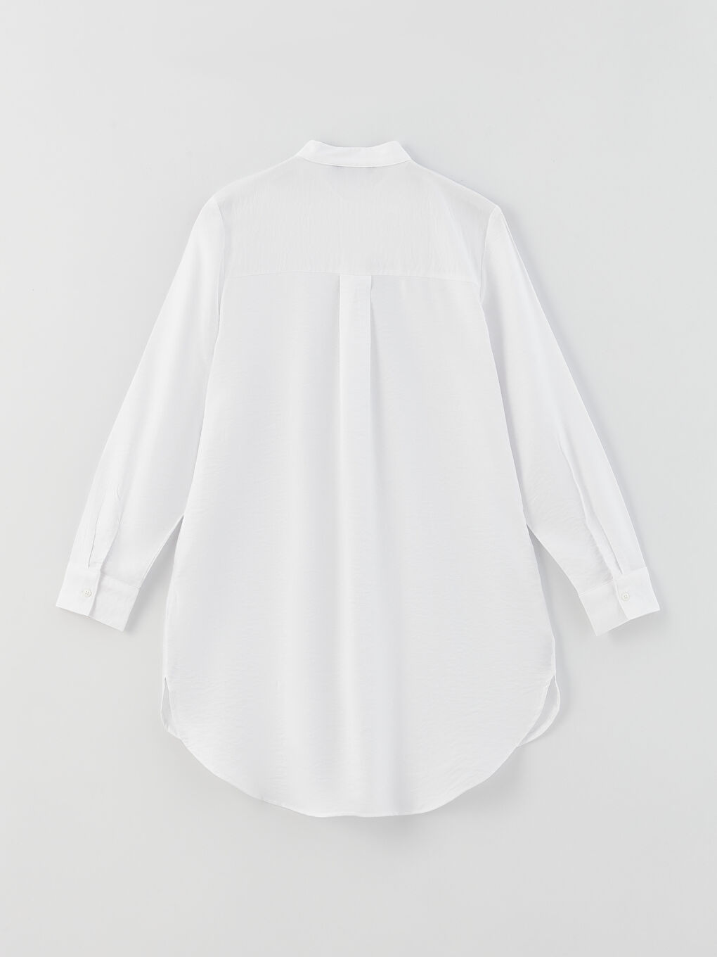 تونيك نسائي بياقة الجد سادة بأكمام طويلة-6