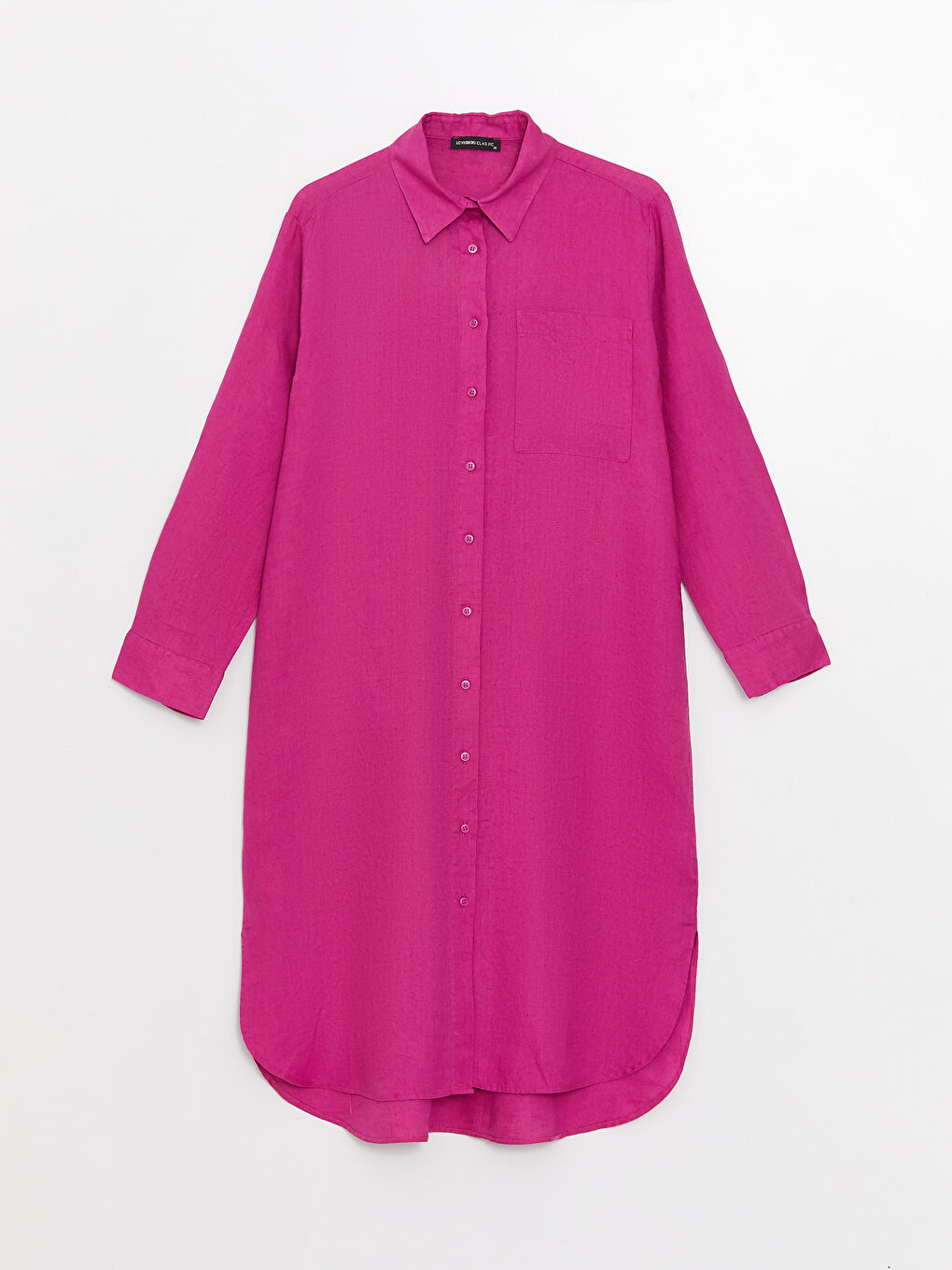 Tunique en chemise FUCHSIA Femme-5