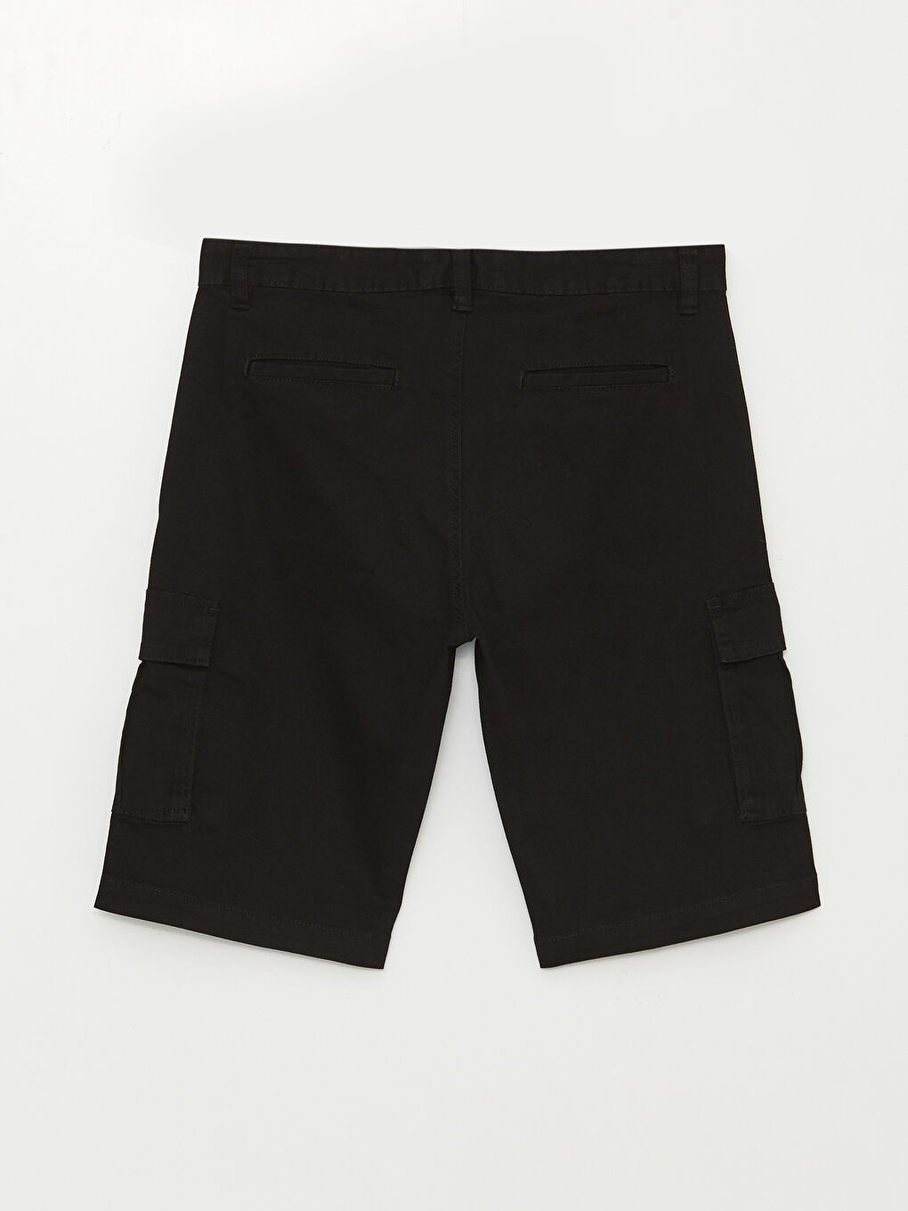 ерлерге арналған стандартты пішім саржа шолақ шалбар-6