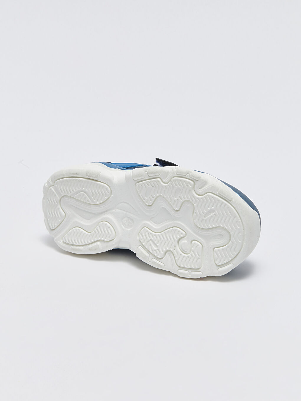 Gri Cırt Cırtlı Erkek Bebek Spor Ayakkabı-3