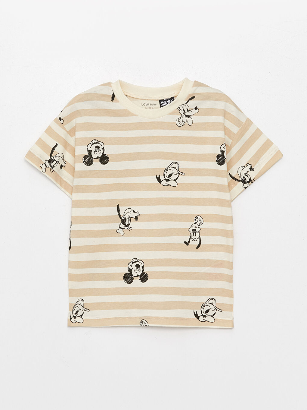 Ensemble T-Shirt Col Rond et Salopette Bébé Garçon Imprimé Disney - Lot de 2-3