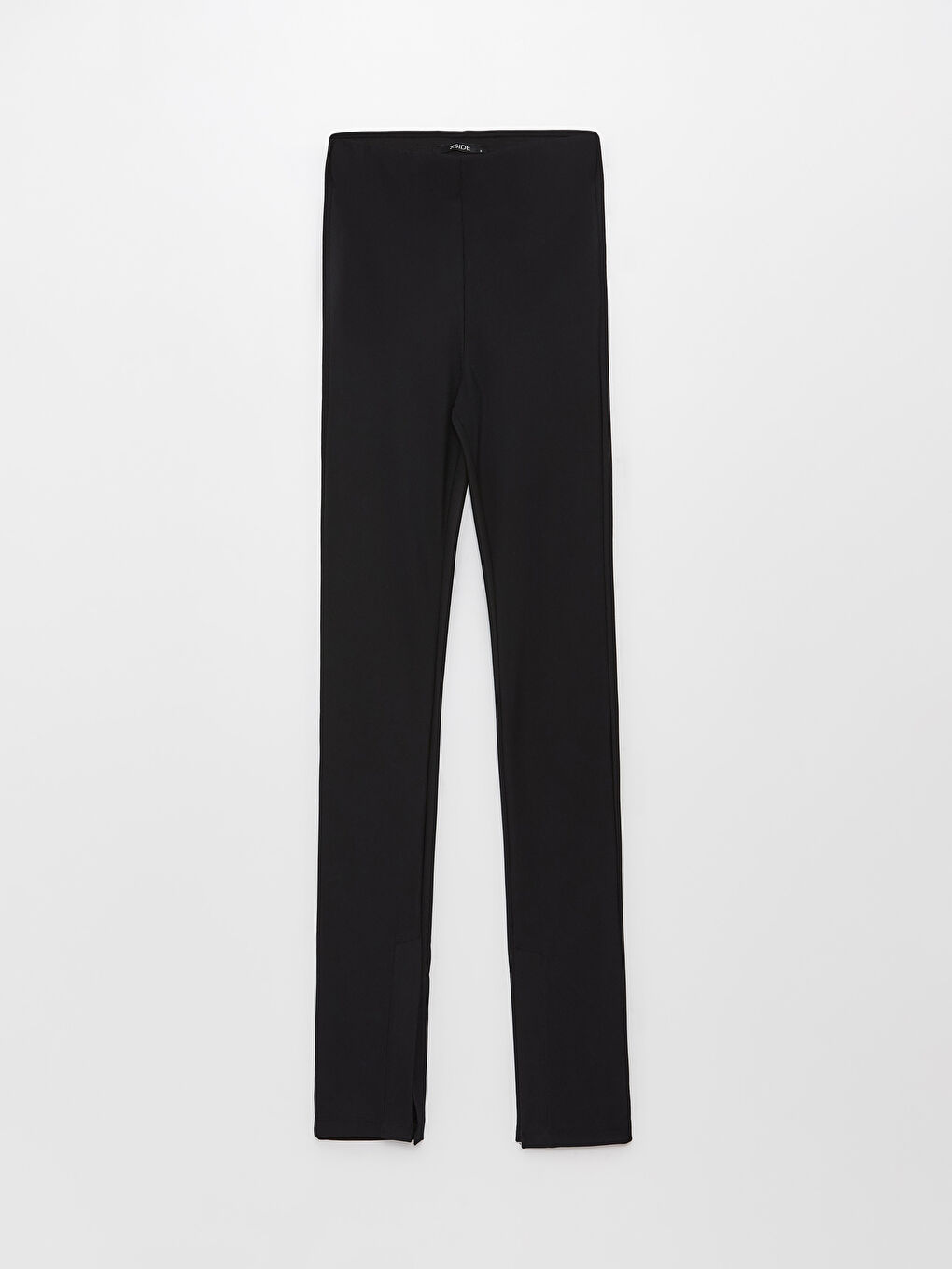 ქალებისთვის ელასტიური წელი უბრალო გამაშები შარვალი-5