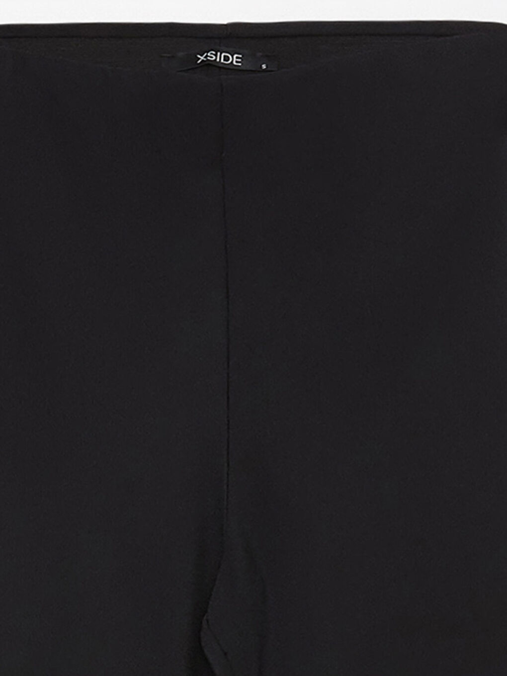 ქალებისთვის ელასტიური წელი უბრალო გამაშები შარვალი-7