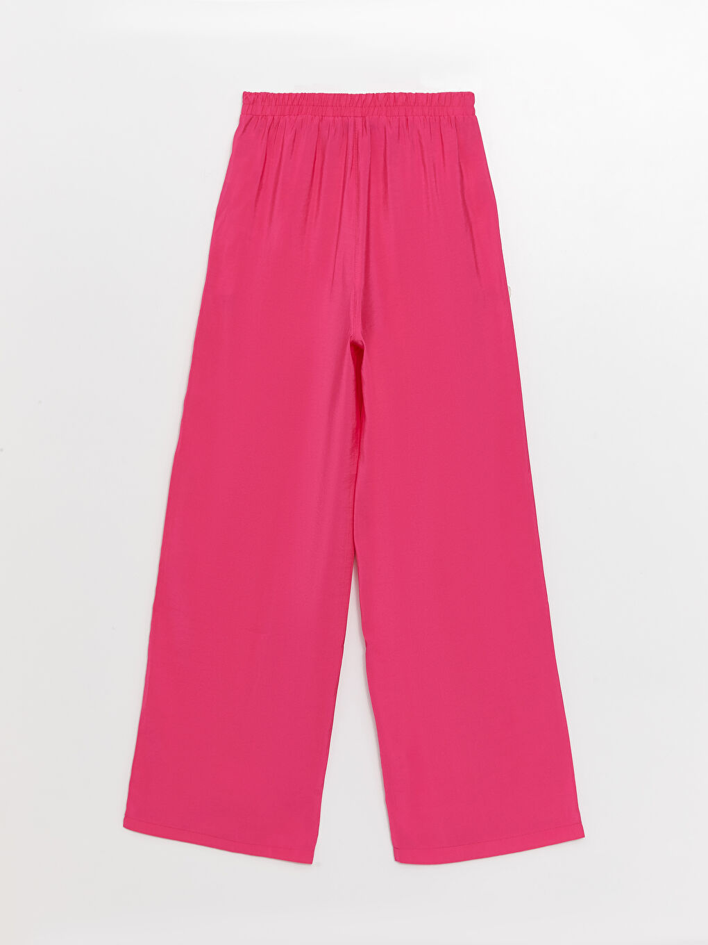 Брюки Женские Аэробин Однотонные На Эластичной Талии-6