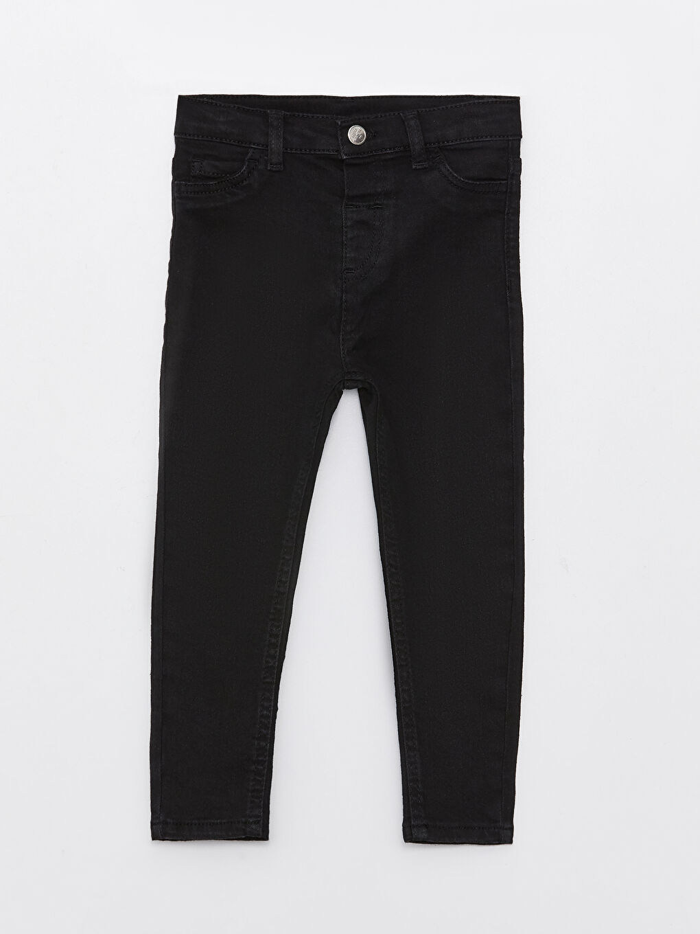 LCW ECO Siyah Basic Kız Bebek Jean Pantolon
