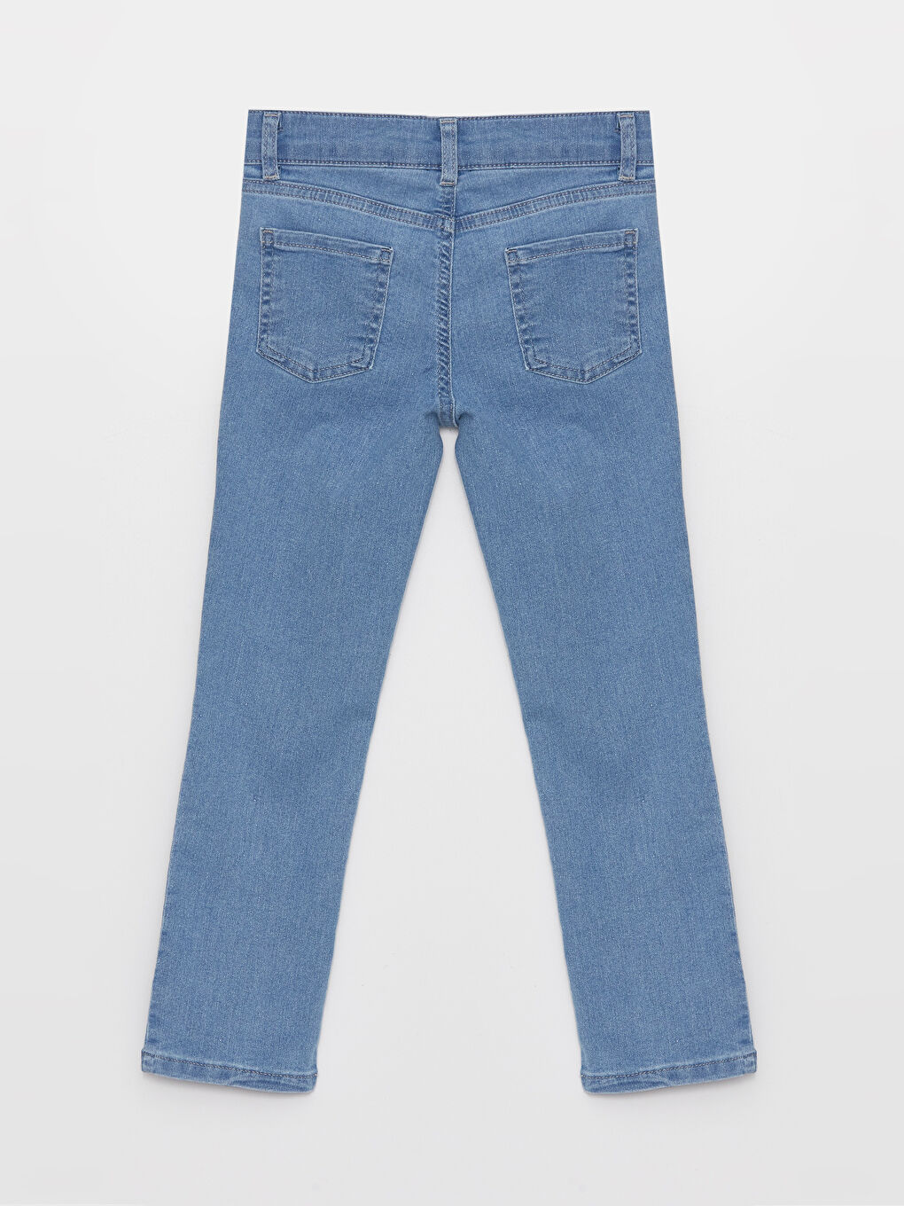 LCW ECO Indigo Slim Fit Kız Çocuk Jean Pantolon - 1