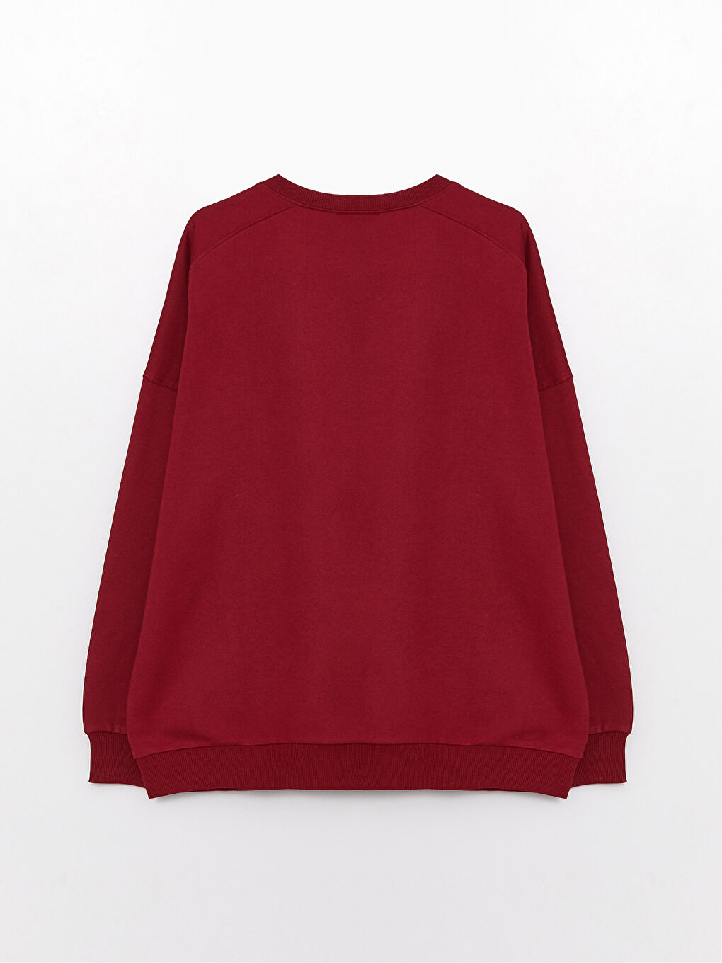 LCW Vision Crew Neck Printed Oversize Women's Thick Sweatshirt -S3EM33Z8-HQG