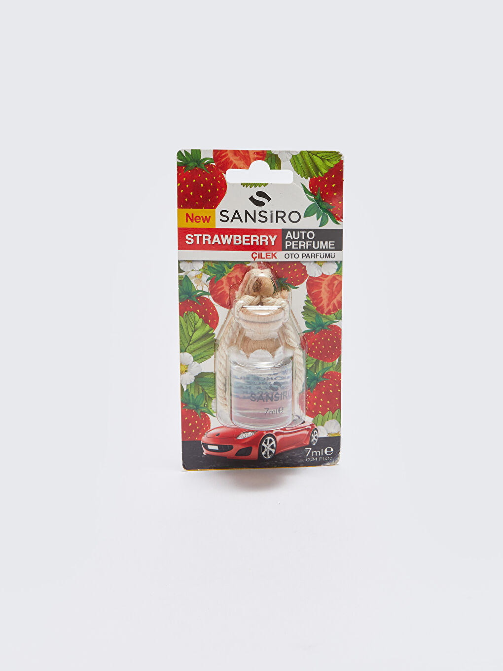 Sansiro Strawberry Car Air Freshener 7 ml -S3EM40Z8-M0T