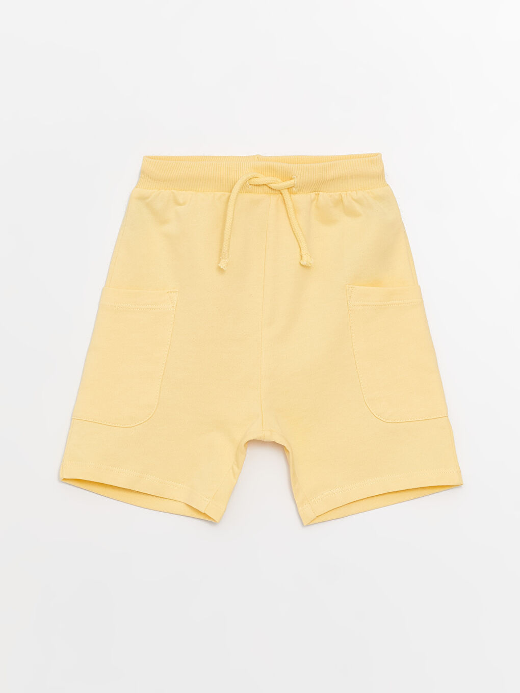 Sarı Bisiklet Yaka Kısa Kollu Paw Patrol Baskılı Erkek Bebek Tişört ve Şort 2'li Takım-2