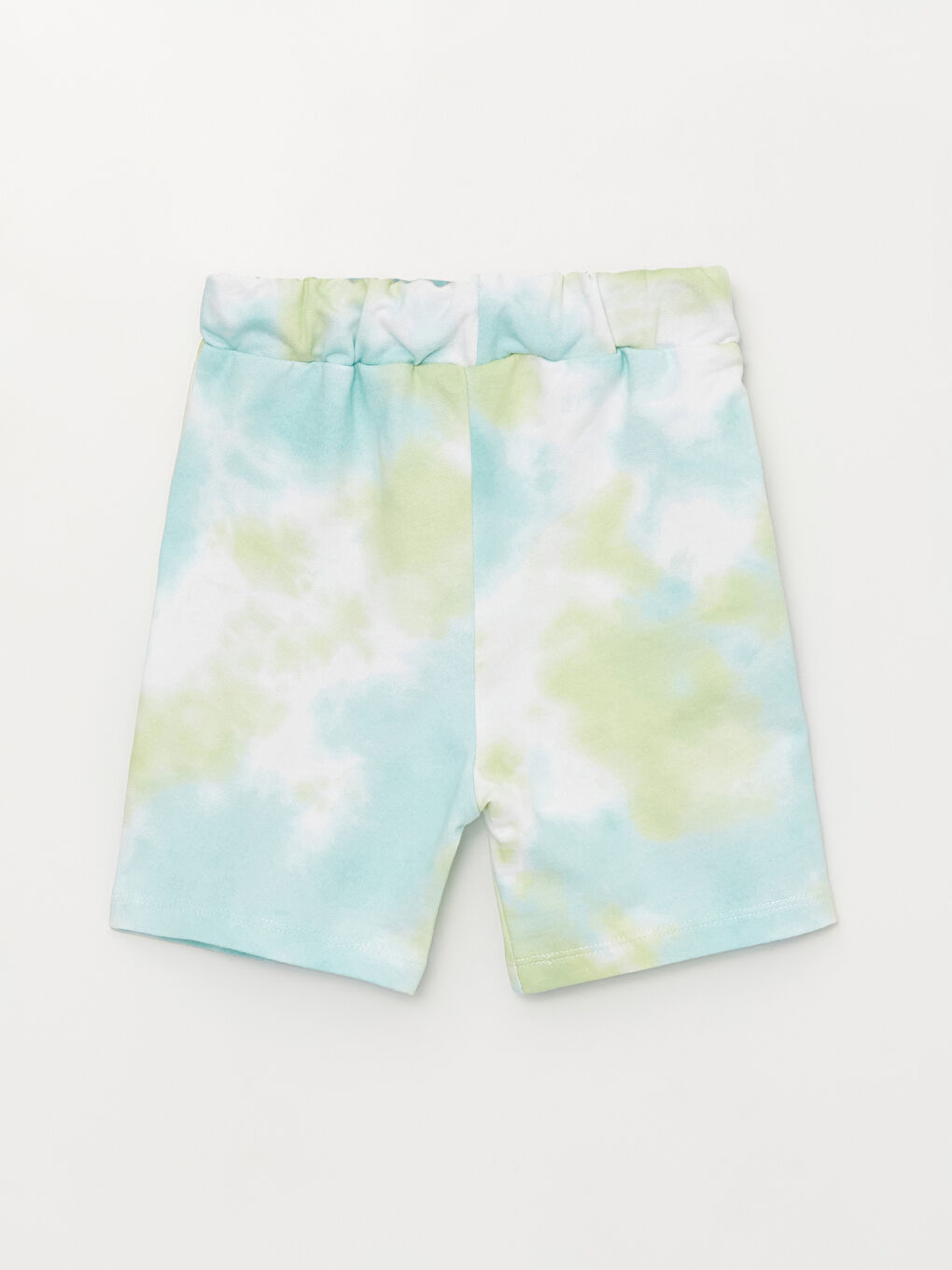 Beyaz Bisiklet Yaka Kısa Kollu SmileyWorld Baskılı Erkek Bebek Tişört ve Şort-6