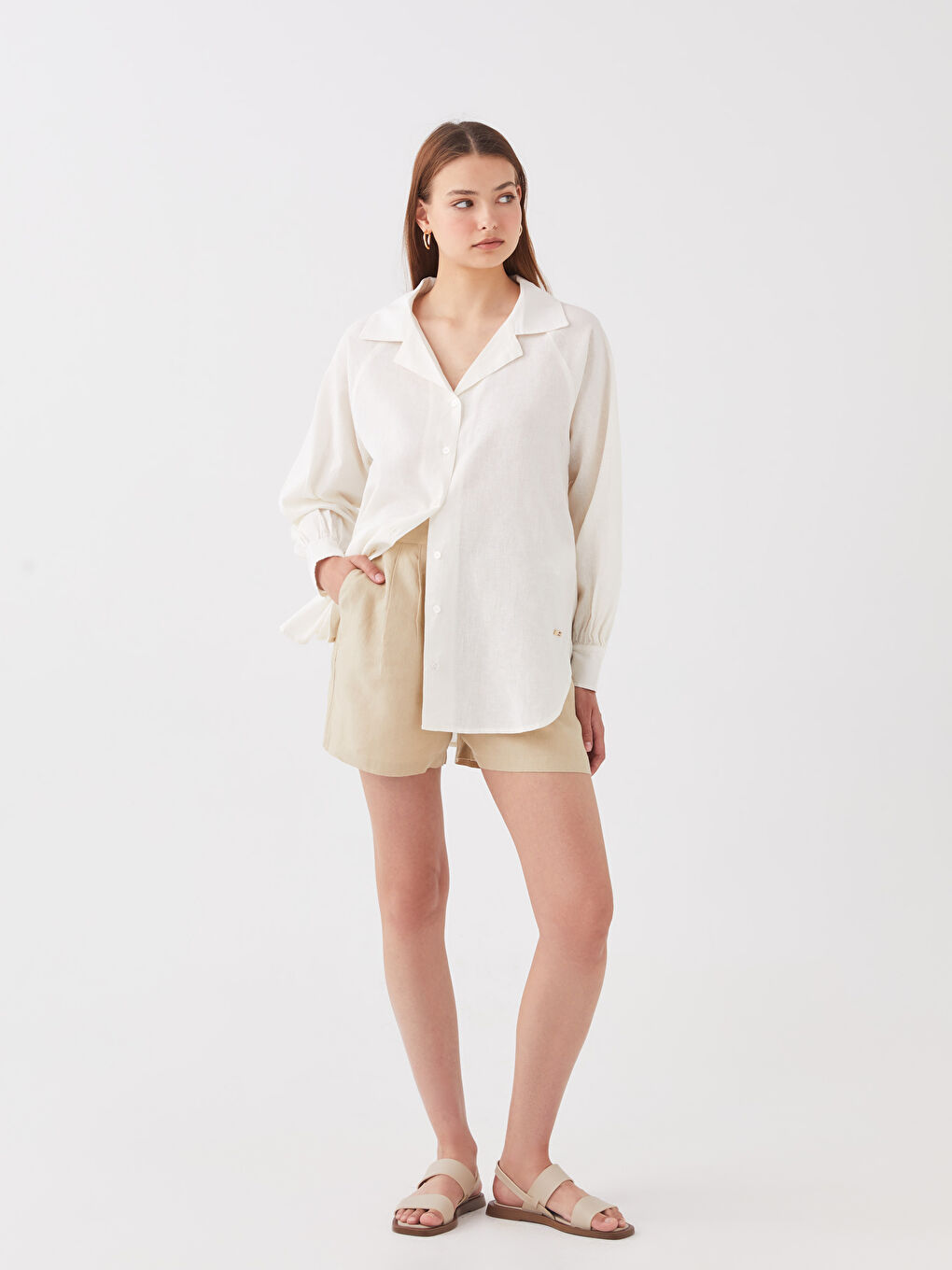 Cămașă Oxford pentru Femei-2