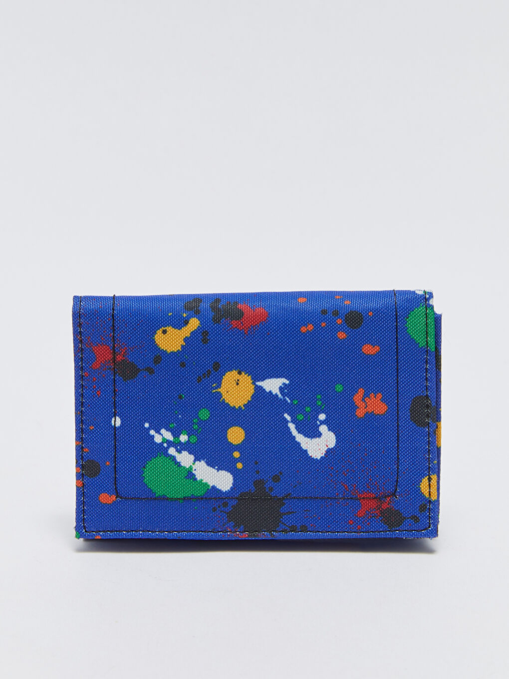 Mavi Baskılı Erkek Çocuk Cüzdan