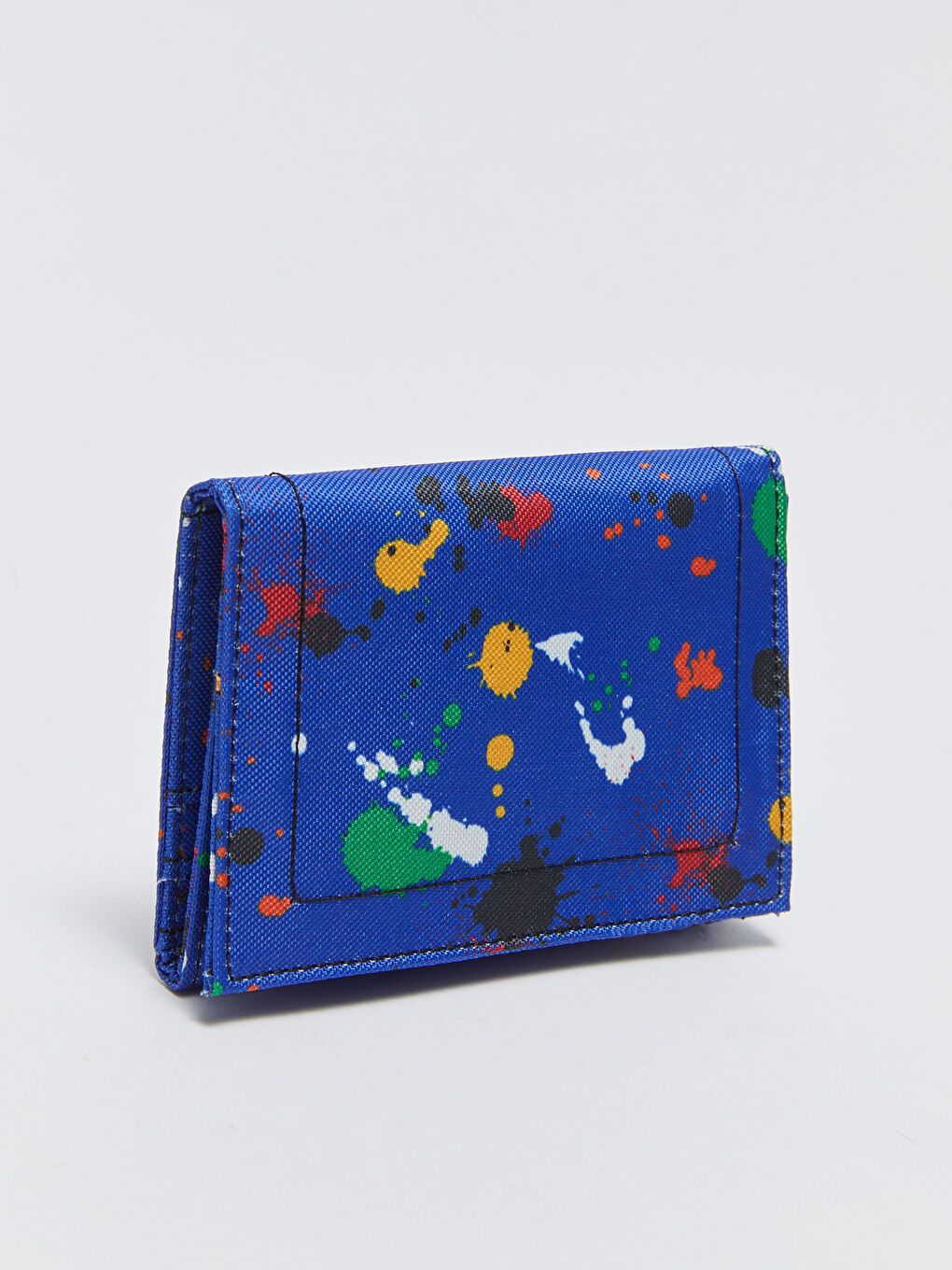 Mavi Baskılı Erkek Çocuk Cüzdan-1