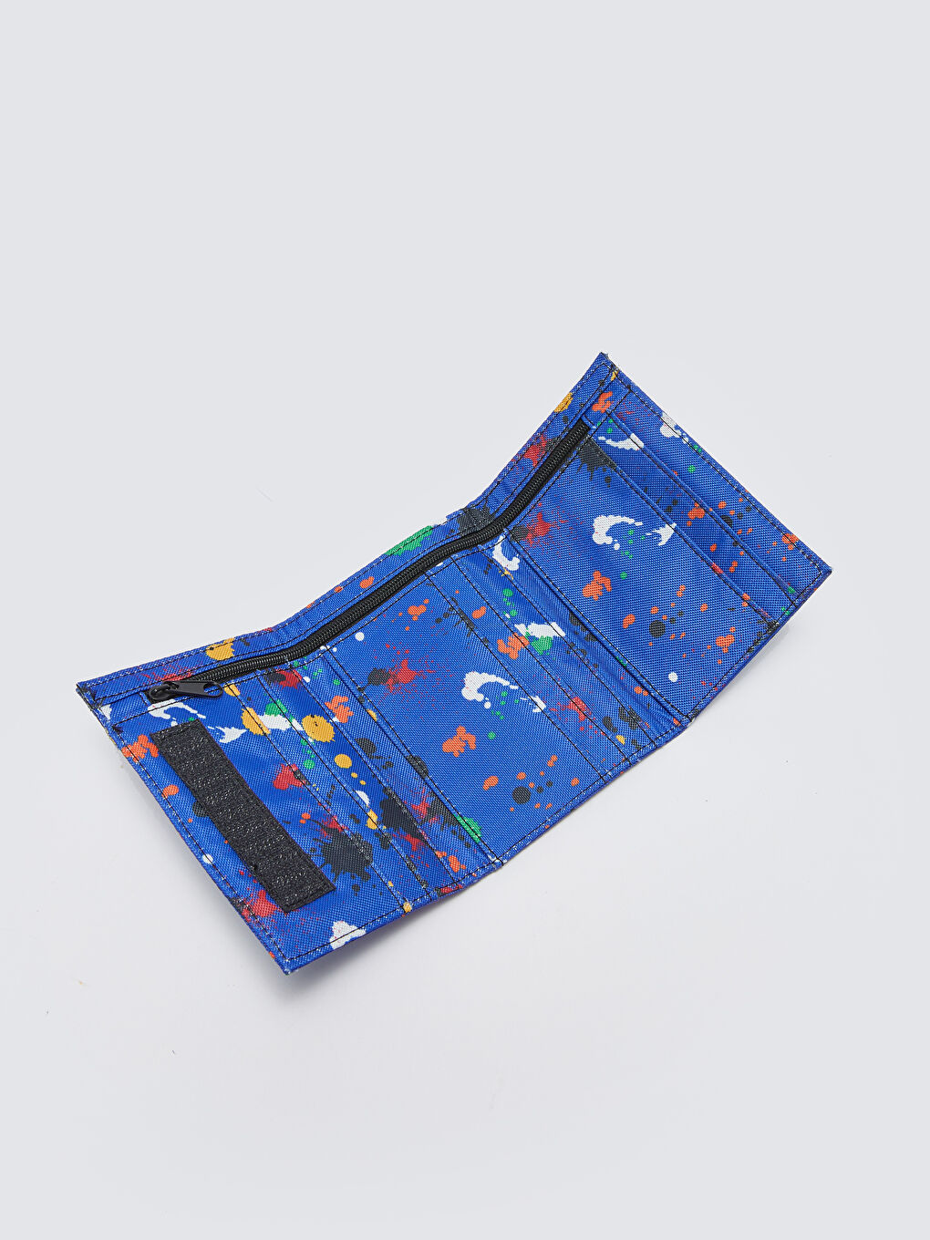 Mavi Baskılı Erkek Çocuk Cüzdan-3