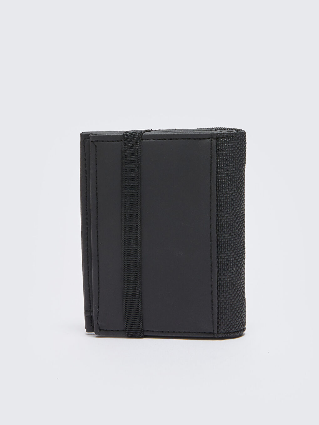 Siyah Deri Görünümlü Erkek Kartlık-1