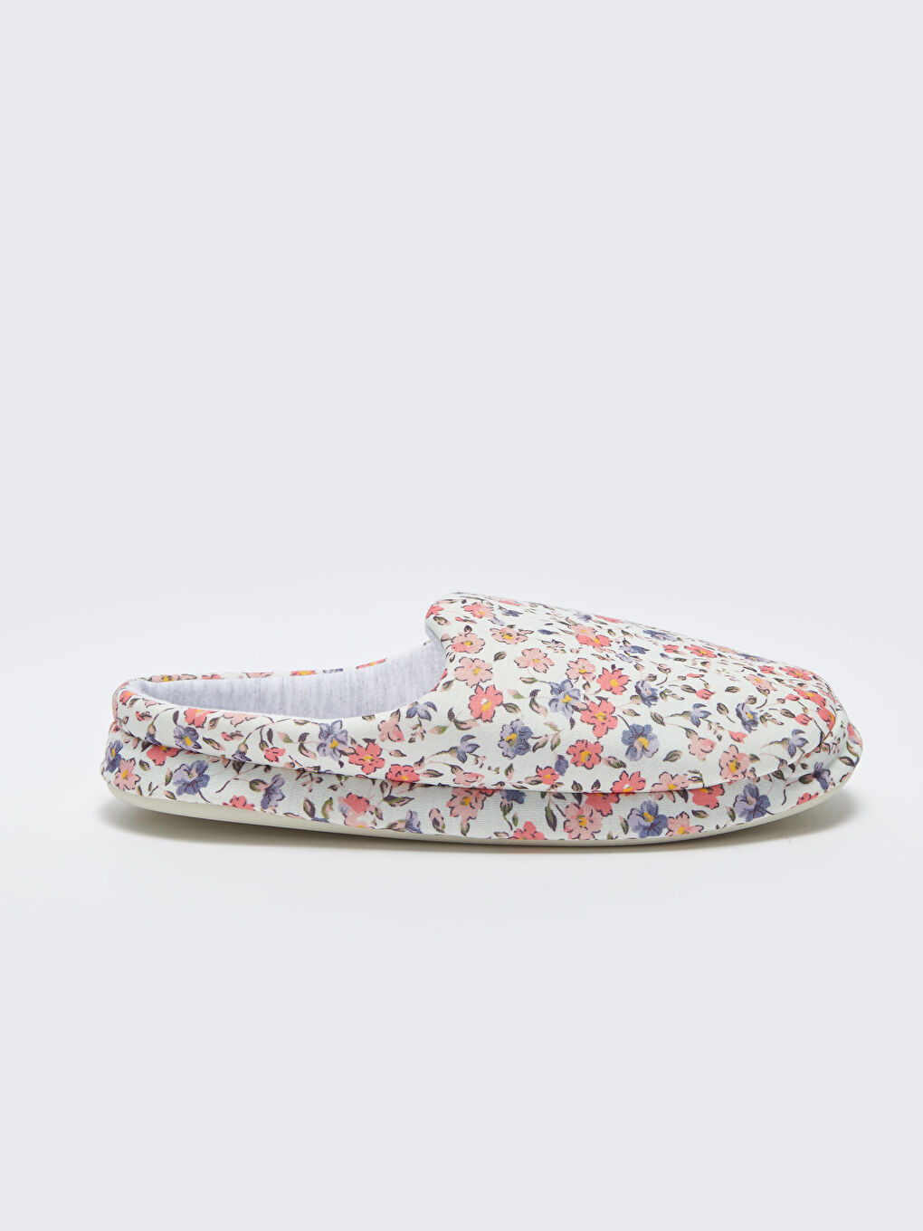Floral Patterned Women's Home Slippers-1