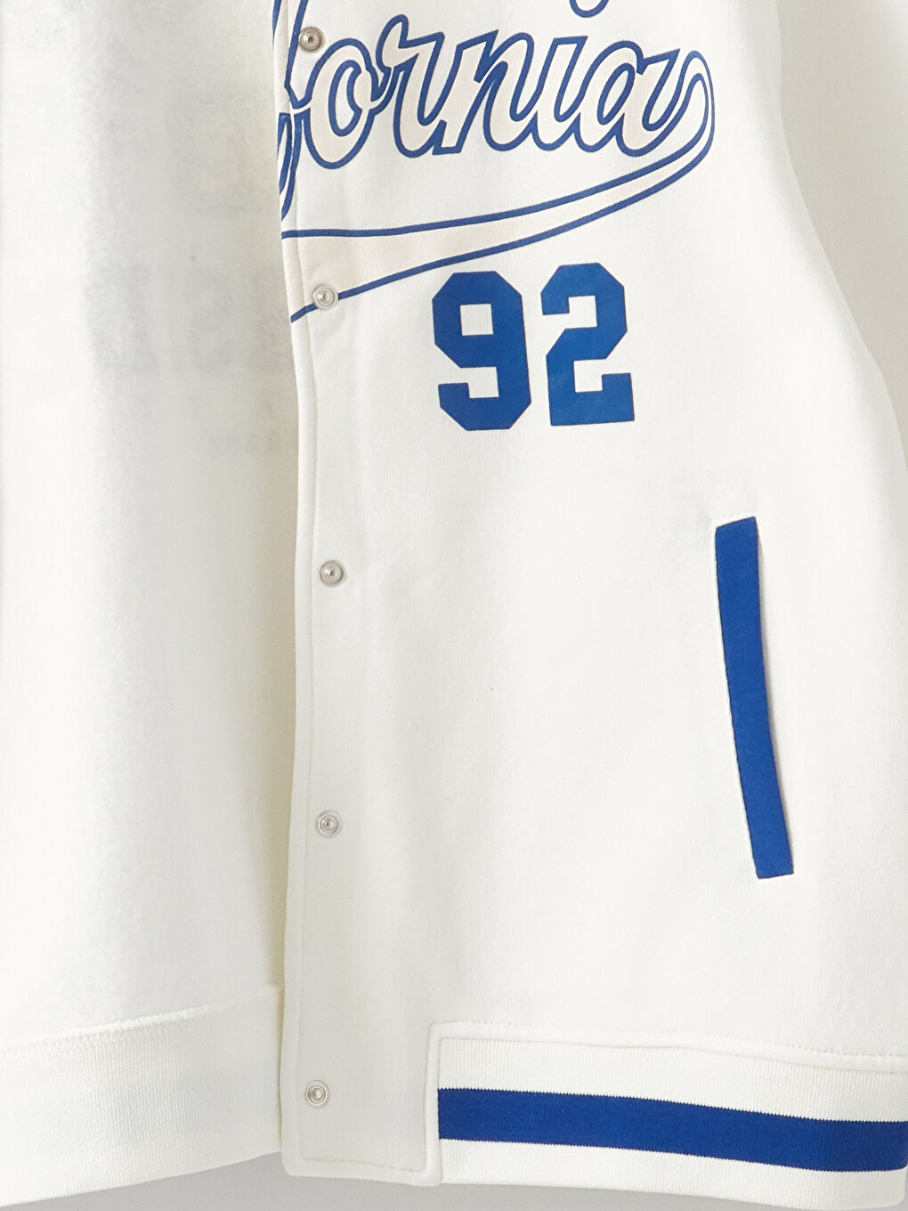 Толстовка на молнии с принтом и колледж-воротником для женщин, толстая-7