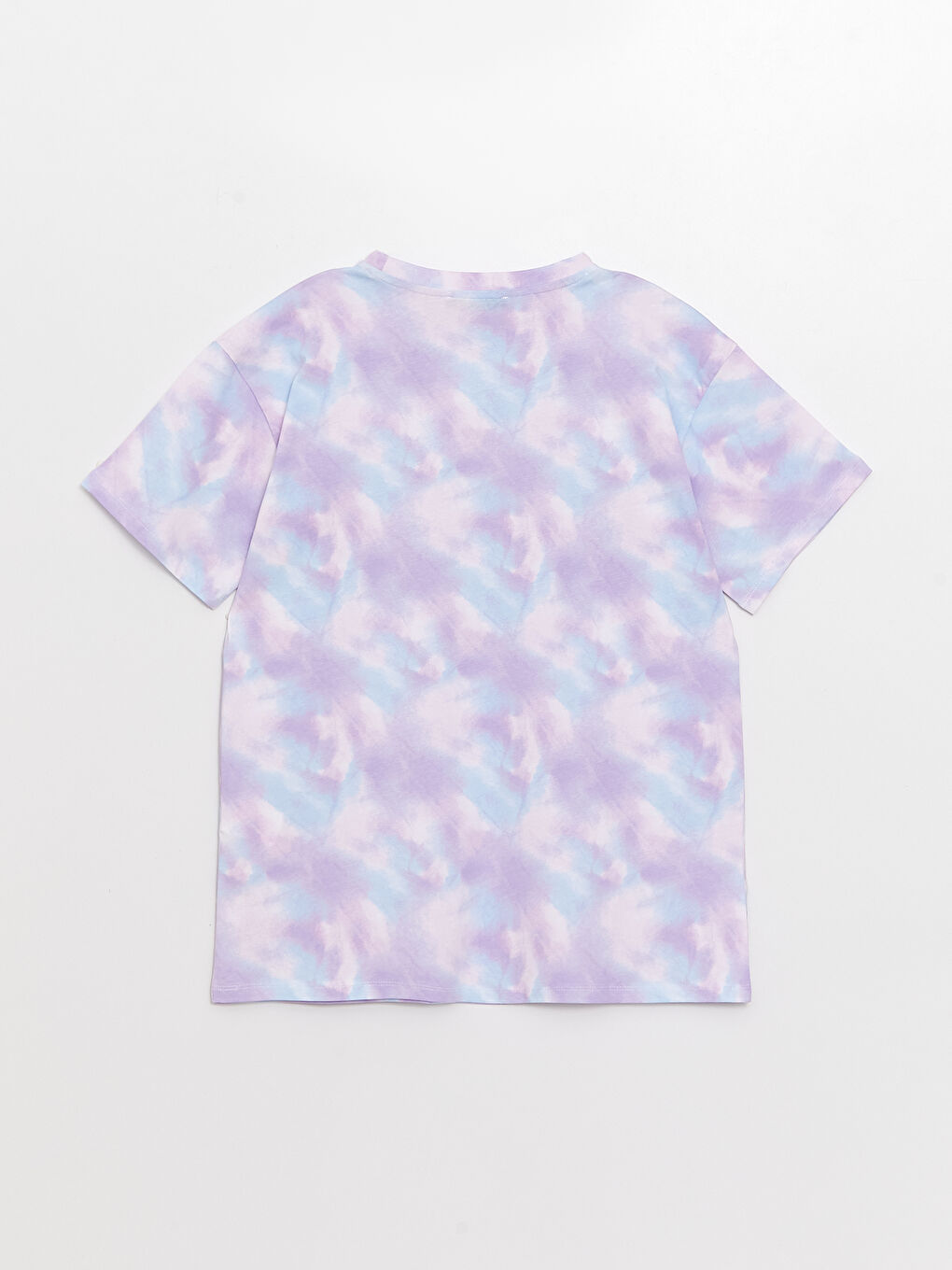 T-shirt à manches courtes imprimé à col rond pour Femmes-6