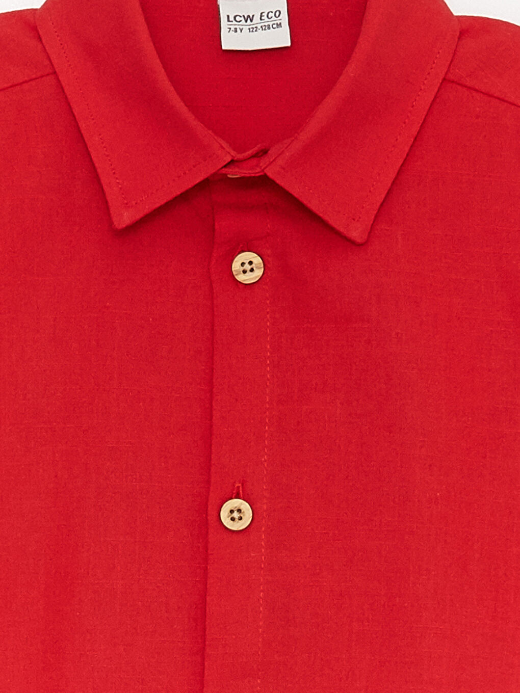 Basic Short Sleeve Boys' Shirt-1