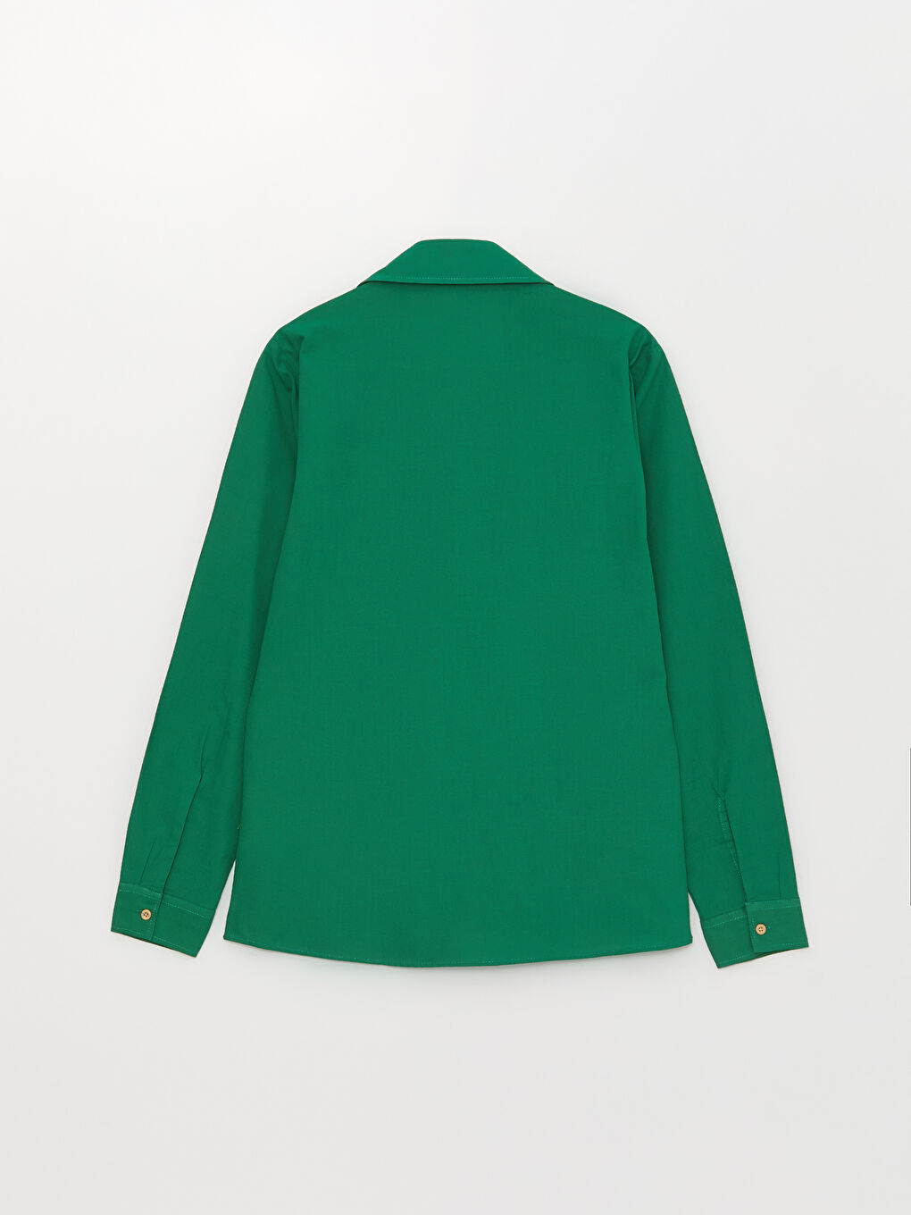 Yeşil Slim Fit Uzun Kollu Erkek Gömlek-6