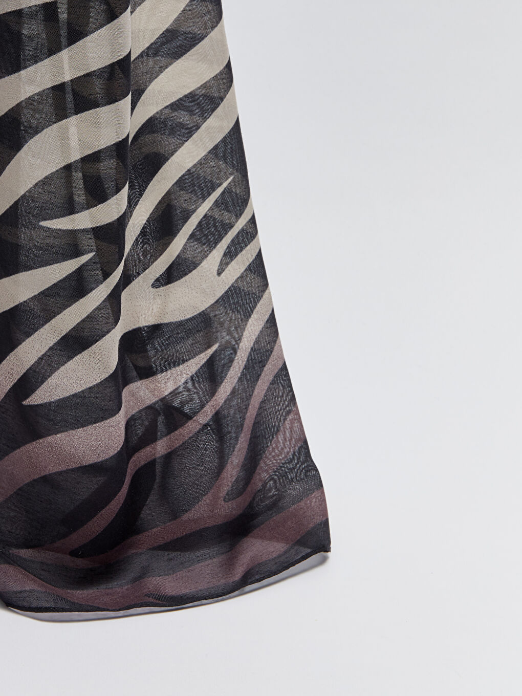 Șal Texturat Pes cu Imprimeu pentru Femei-3