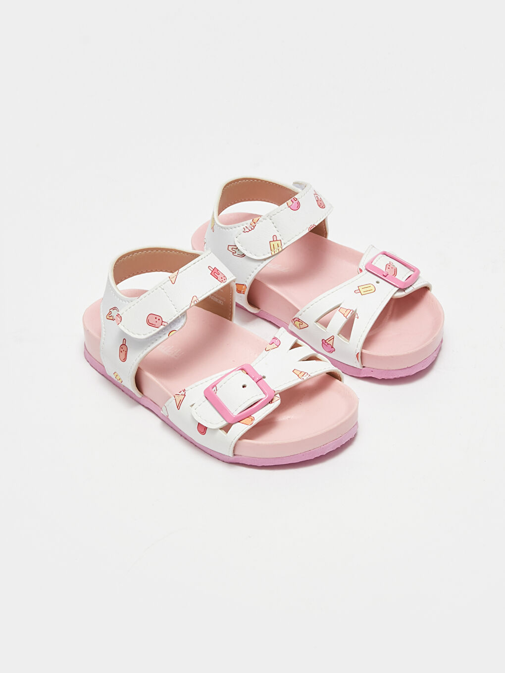 Faux Leather Baby Girls' Sandals