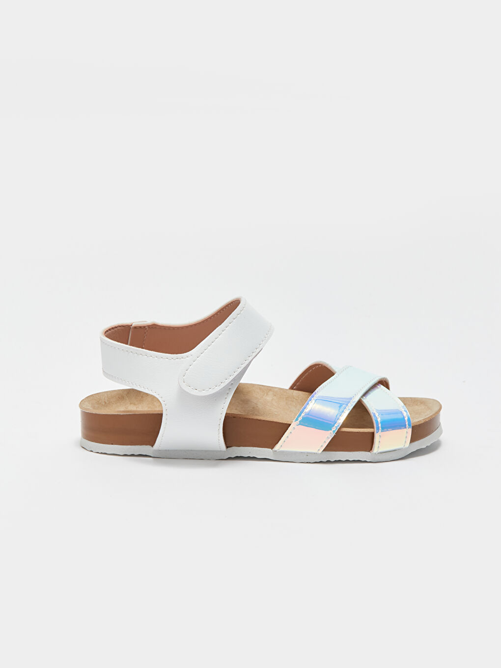 Cross-Banded Girls Sandals-1