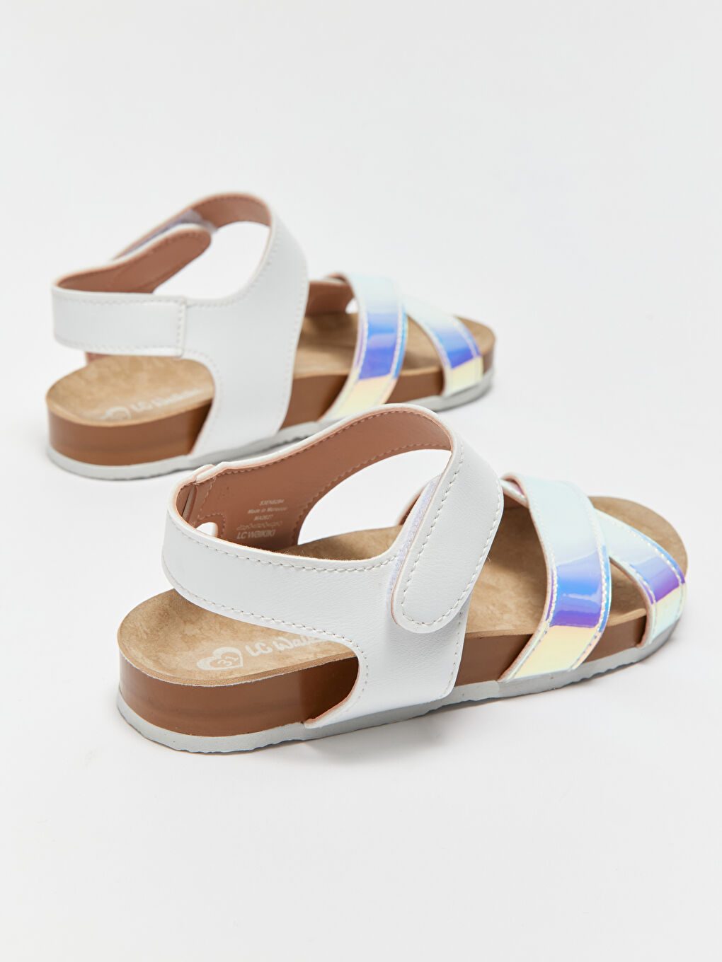 Cross-Banded Girls Sandals-4