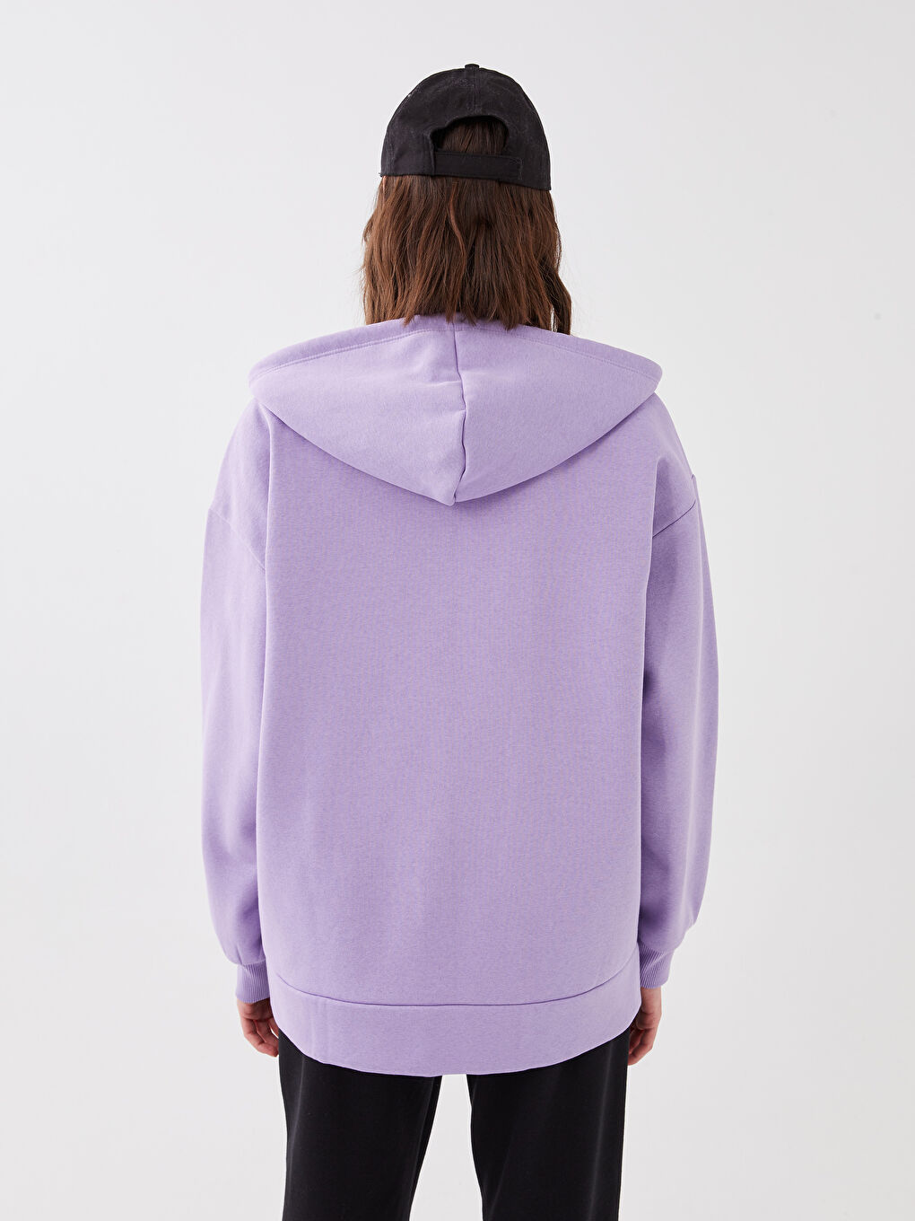 XSIDE Hooded Women's Thick Zip-Up Sweatshirt -S3EO23Z8-V35