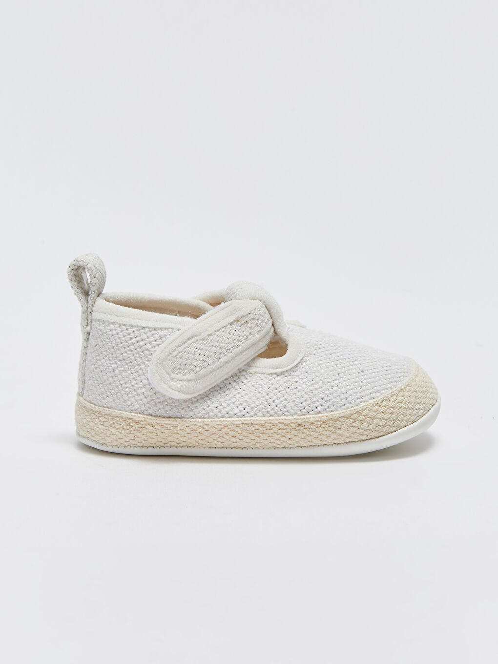 Velcro Closure Baby Girl Espadrilles Shoes-1