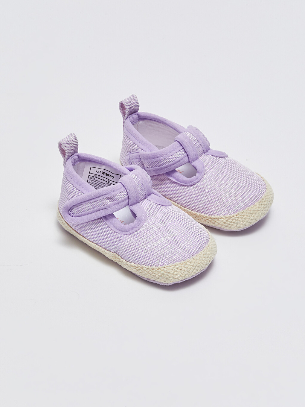 Velcro Closure Baby Girl Espadrilles Shoes