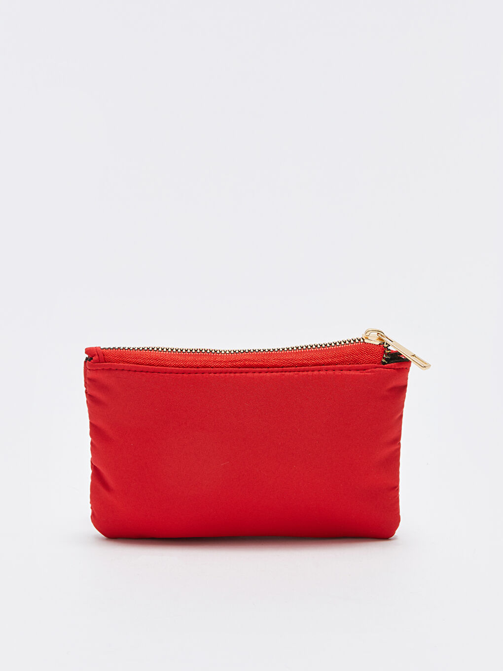 Kırmızı Fermuarlı Çift Gözlü Kadın Cüzdan-2