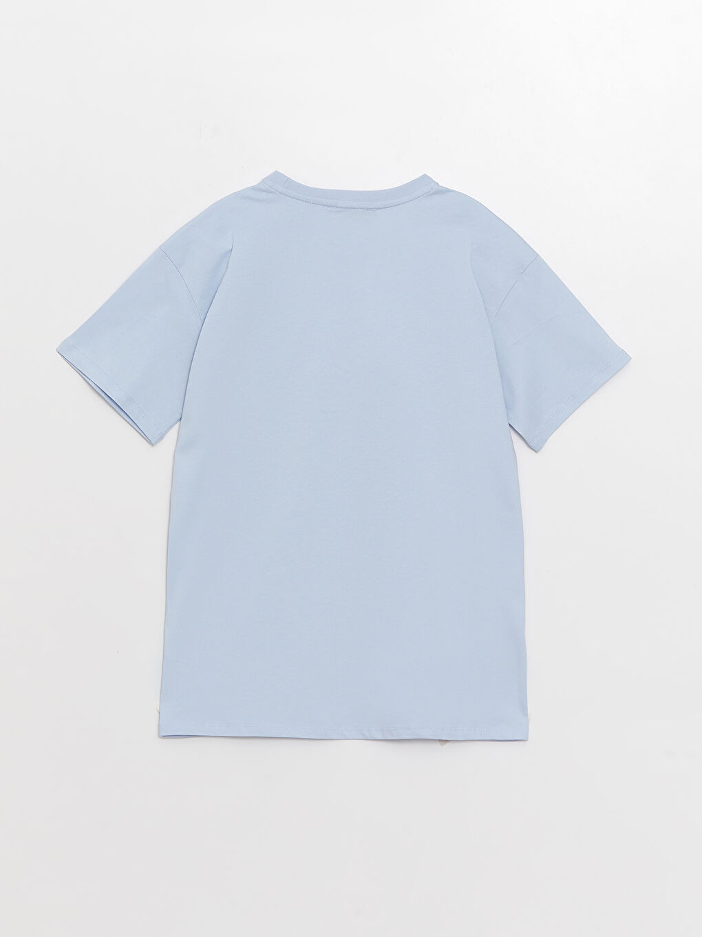 T-shirt à manches courtes imprimé à col rond pour Femmes-6