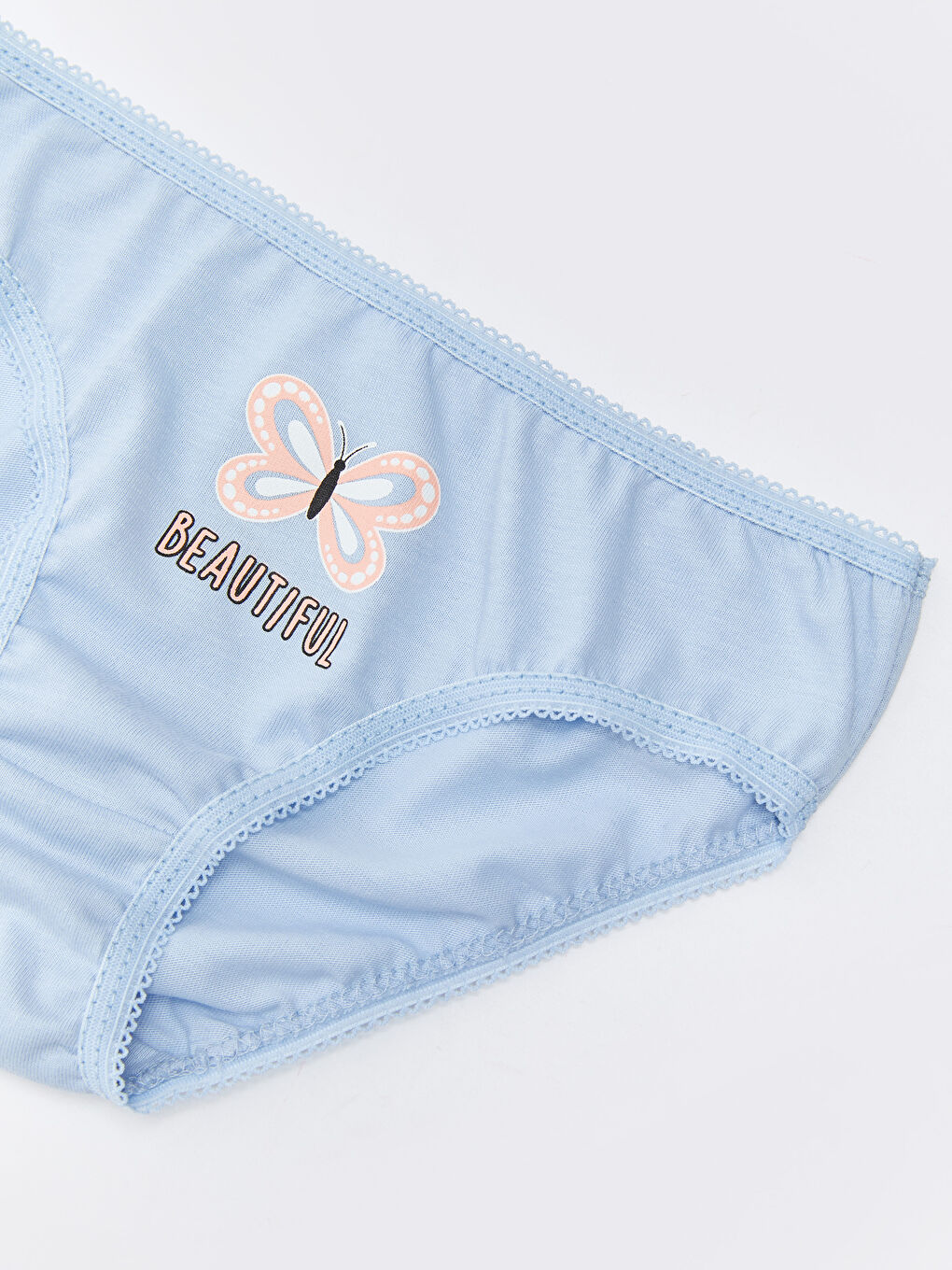 Elastic Waist Printed Baby Girls' Knickers-2